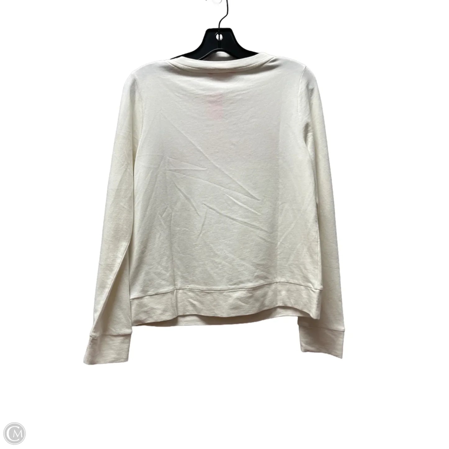 Top Long Sleeve Designer By Lilly Pulitzer In Cream & Red, Size: Xs