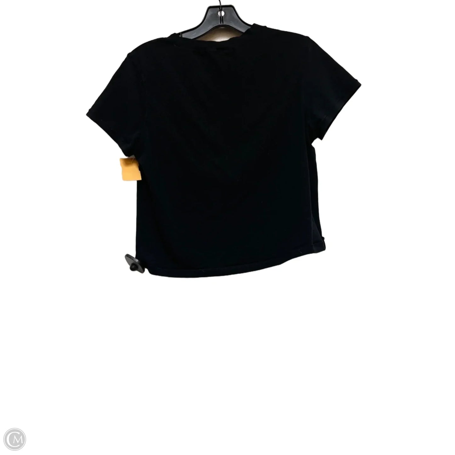 Top Short Sleeve Basic By Yogalicious In Black, Size: Xl