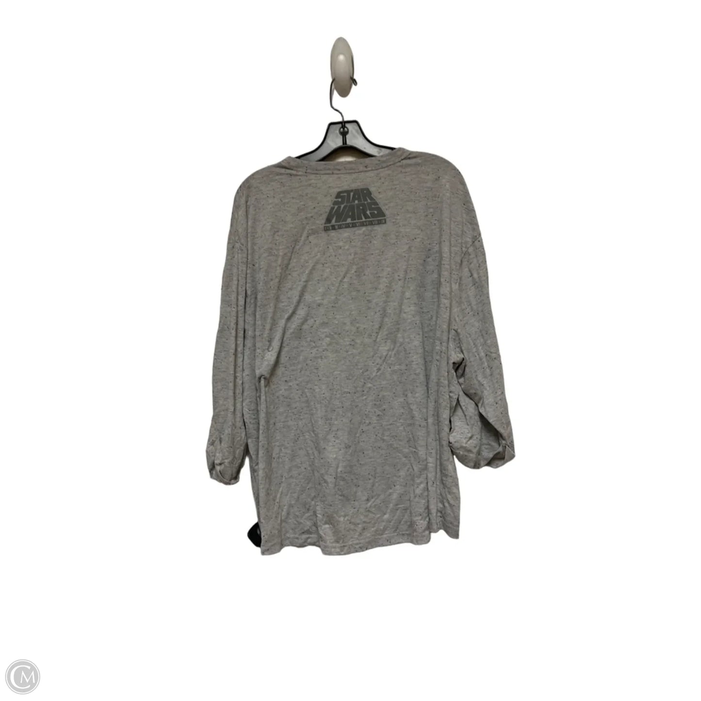 Top Long Sleeve By Disney Store In Grey, Size: 2x