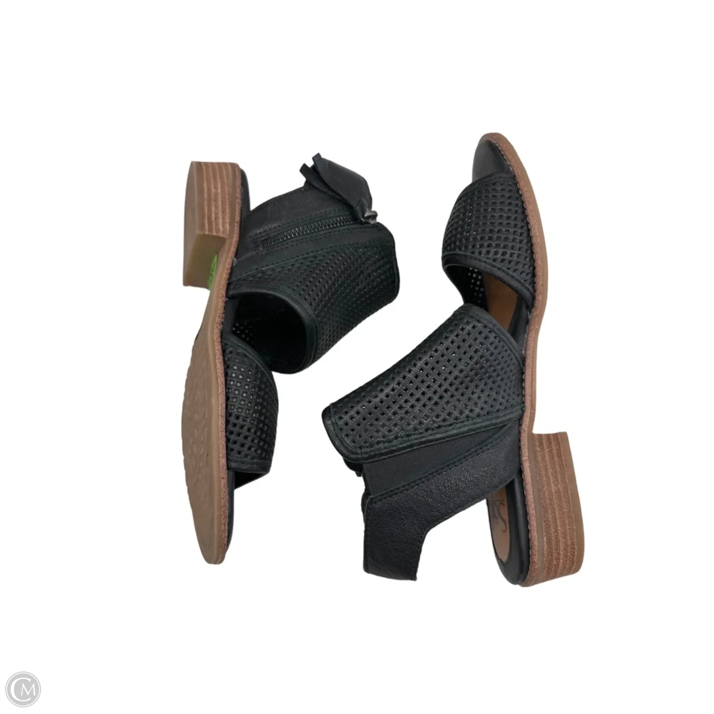 Sandals Flats By Sofft In Black, Size: 8