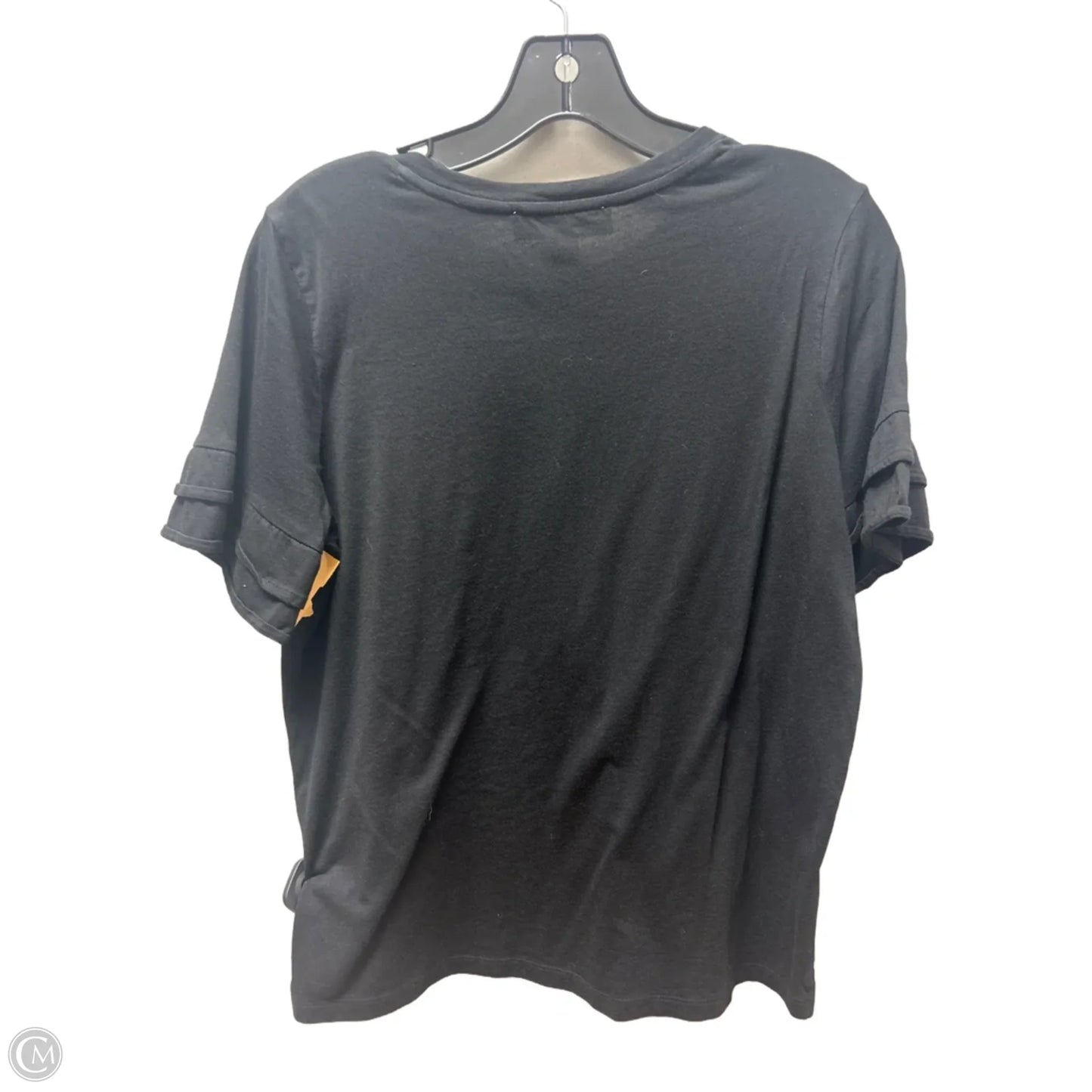 Top Short Sleeve Basic By Michael By Michael Kors In Black, Size: M