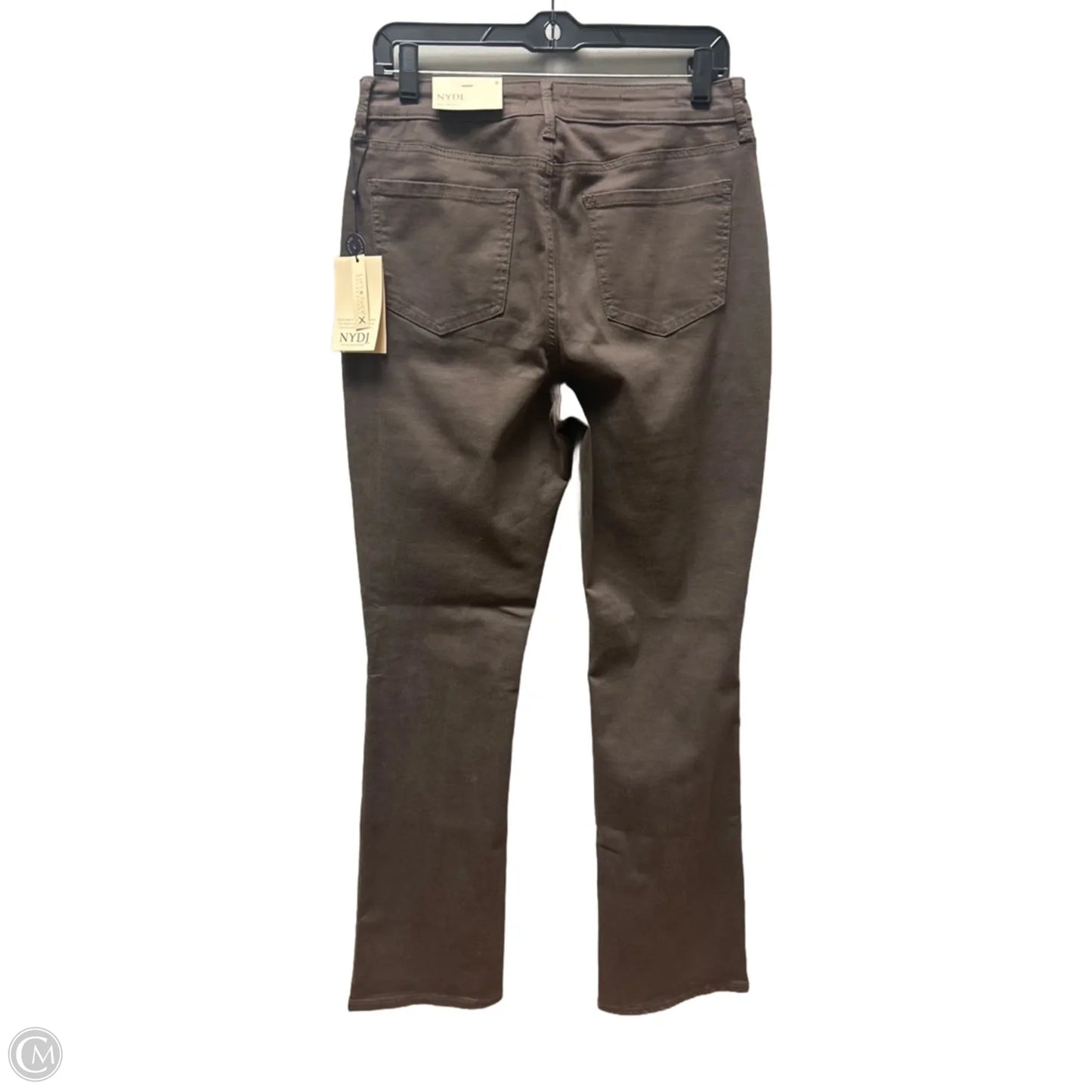Jeans Boot Cut By Not Your Daughters Jeans In Brown Denim, Size: 8
