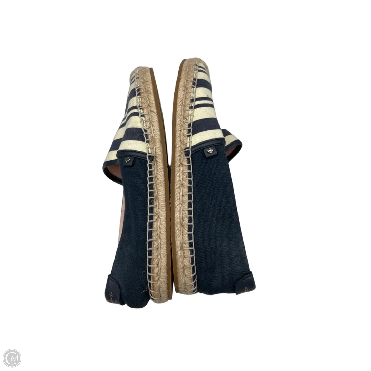 Shoes Designer By Kate Spade In Striped Pattern, Size: 8