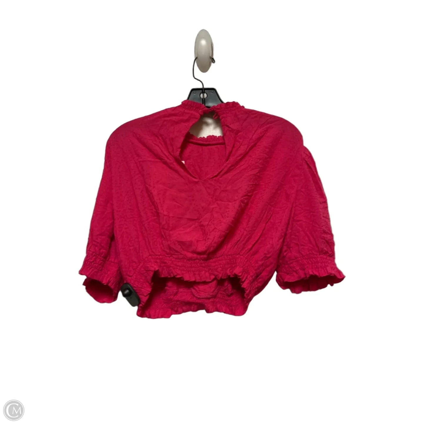 Top Short Sleeve By Clothes Mentor In Pink, Size: Xs