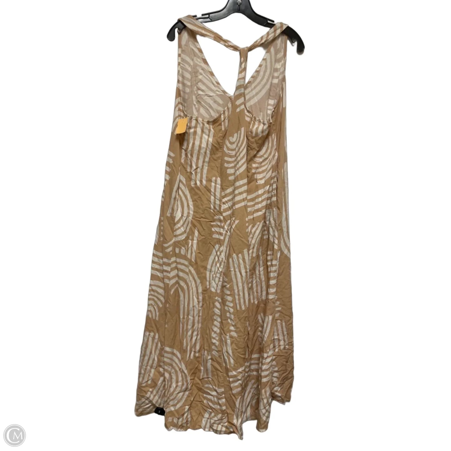 Dress Casual Maxi By Torrid In Cream & Tan, Size: Xl
