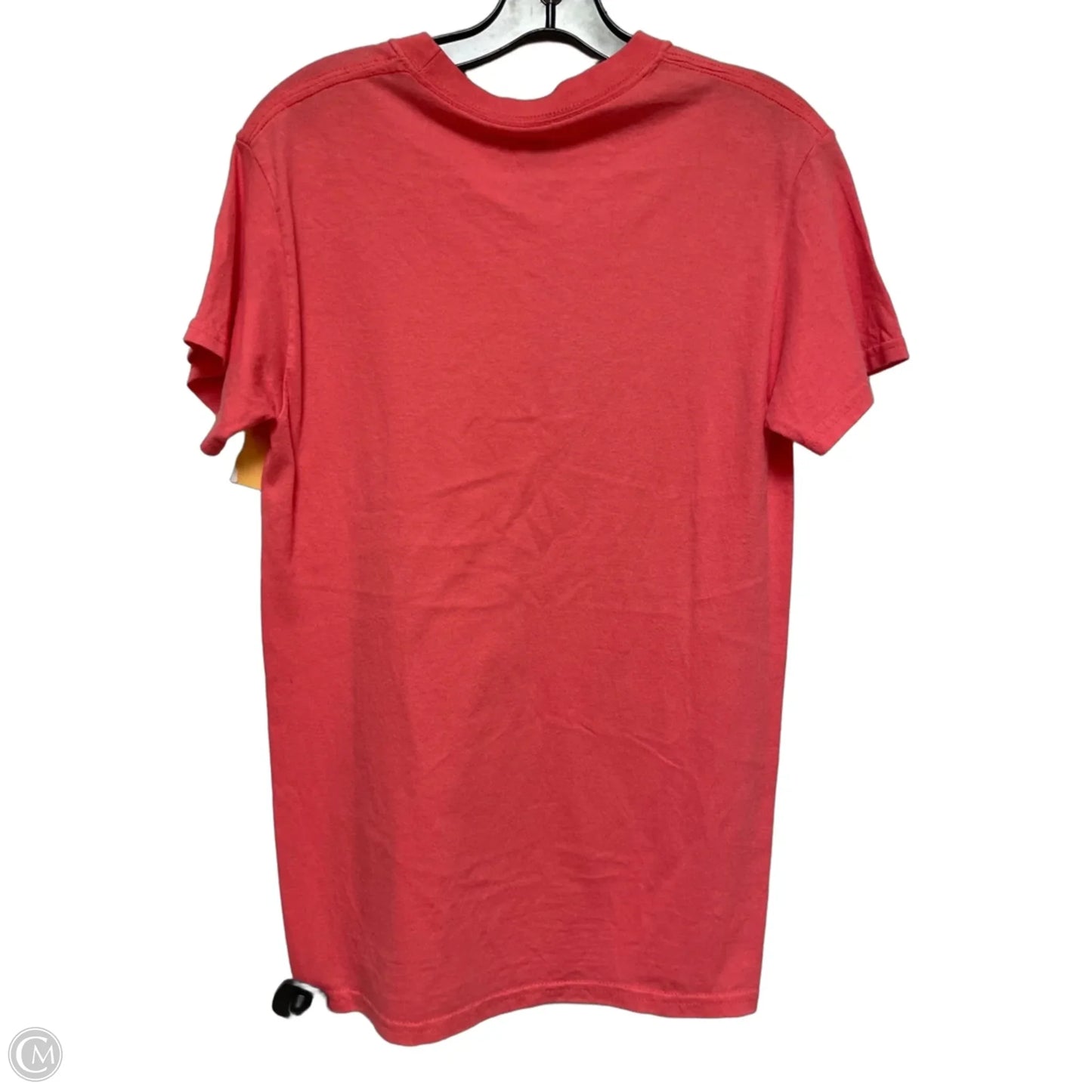 Top Short Sleeve Basic By Disney Store In Coral, Size: S
