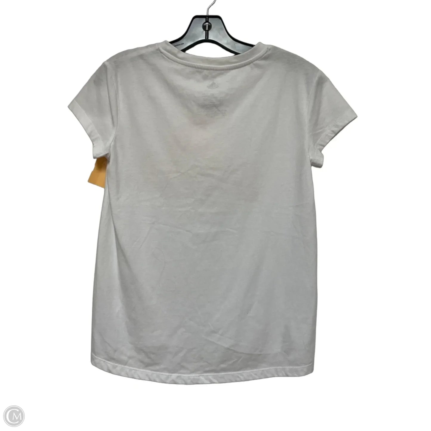 Top Short Sleeve Basic By Disney Store In White, Size: Xs