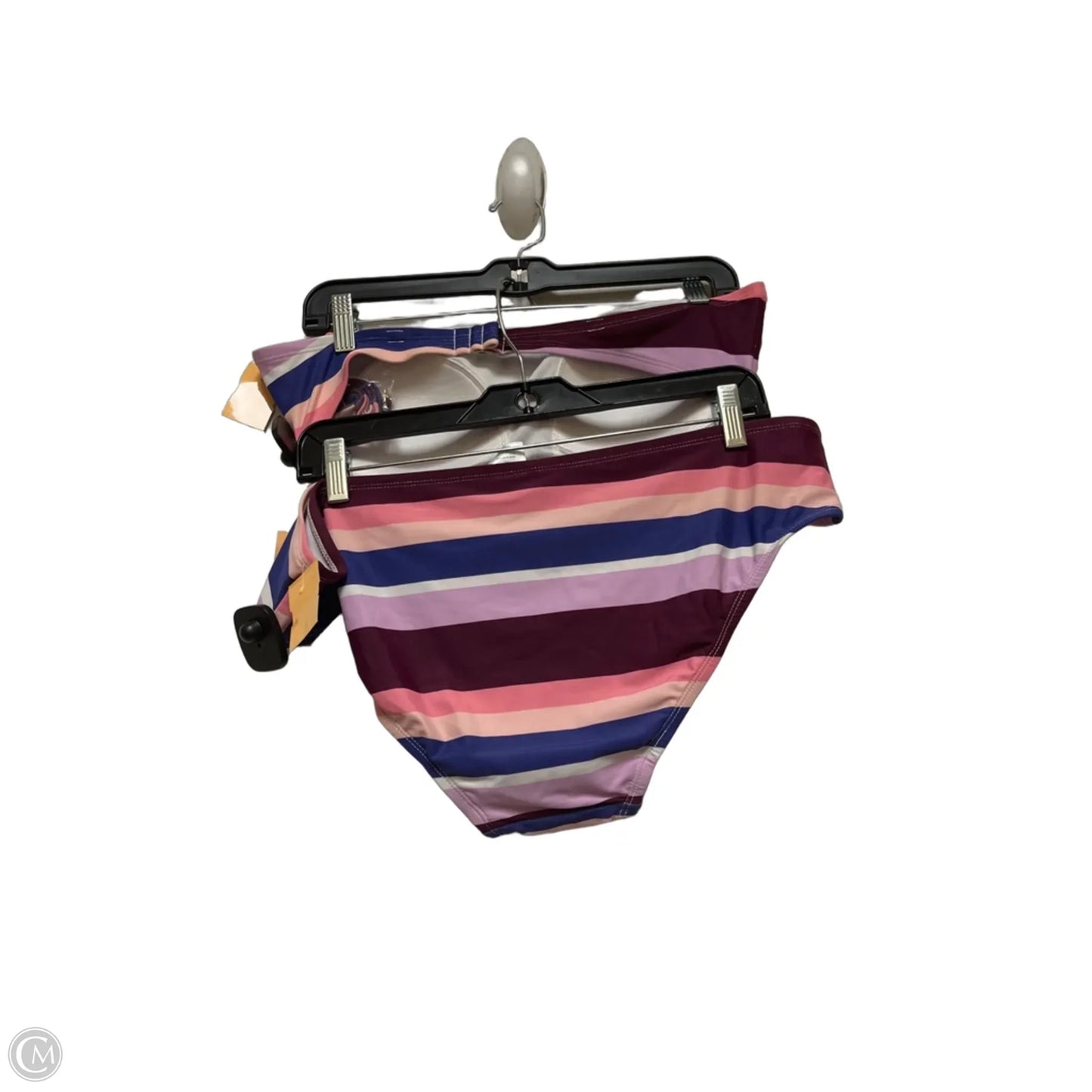 Swimsuit 2pc By Kona Sol In Striped Pattern, Size: Xl