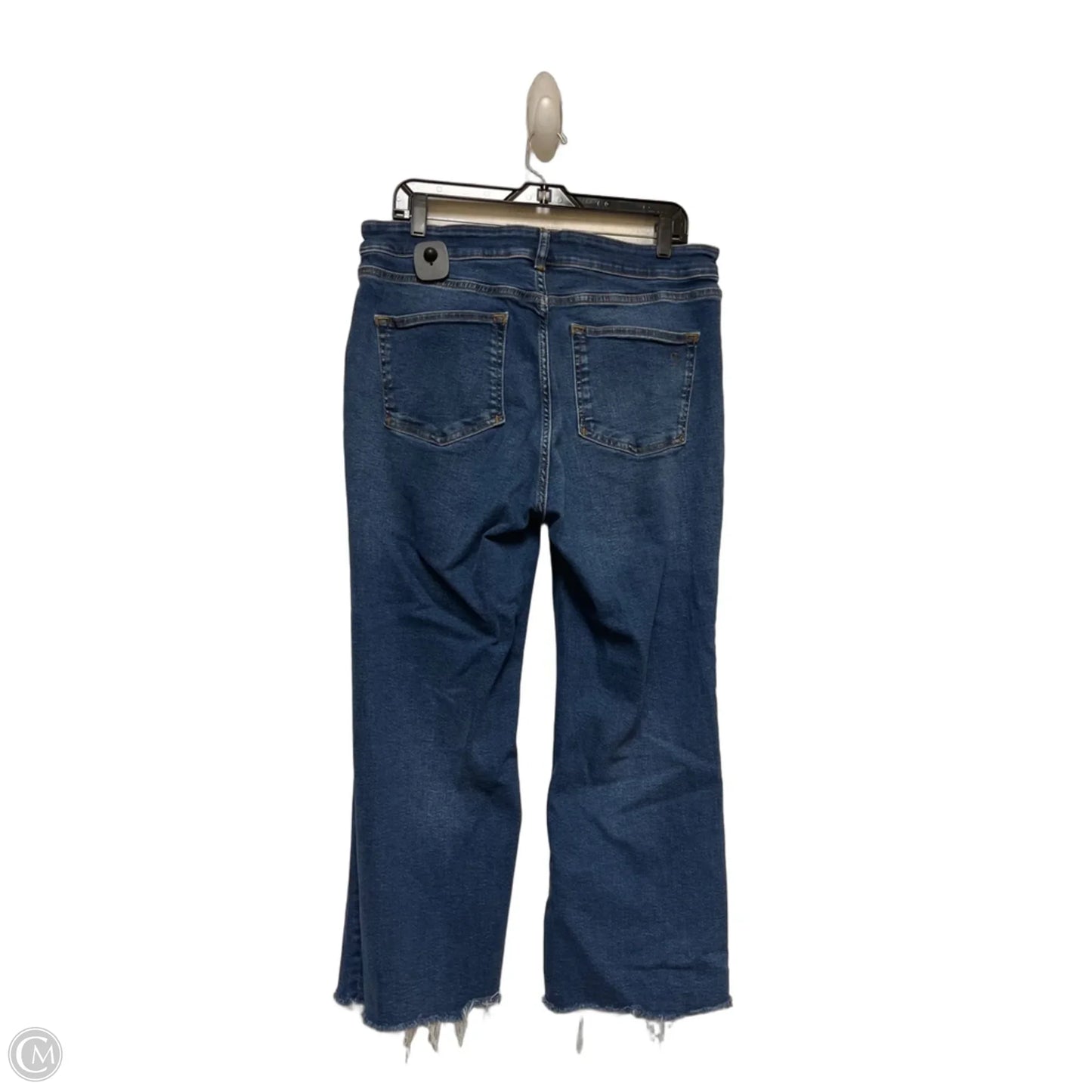 Jeans Wide Leg By Pilcro In Blue Denim, Size: 16