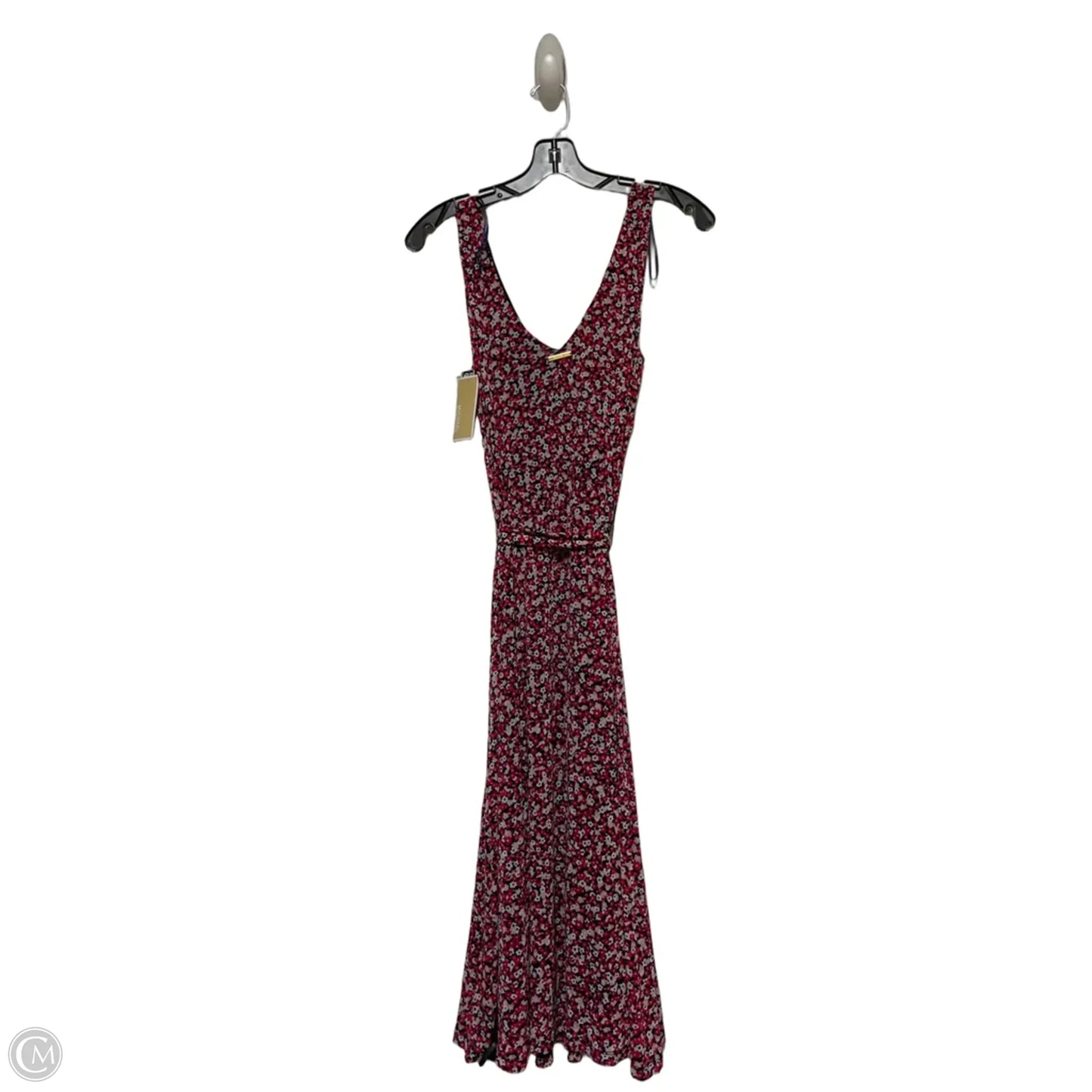 Dress Casual Midi By Michael By Michael Kors In Floral Print, Size: S