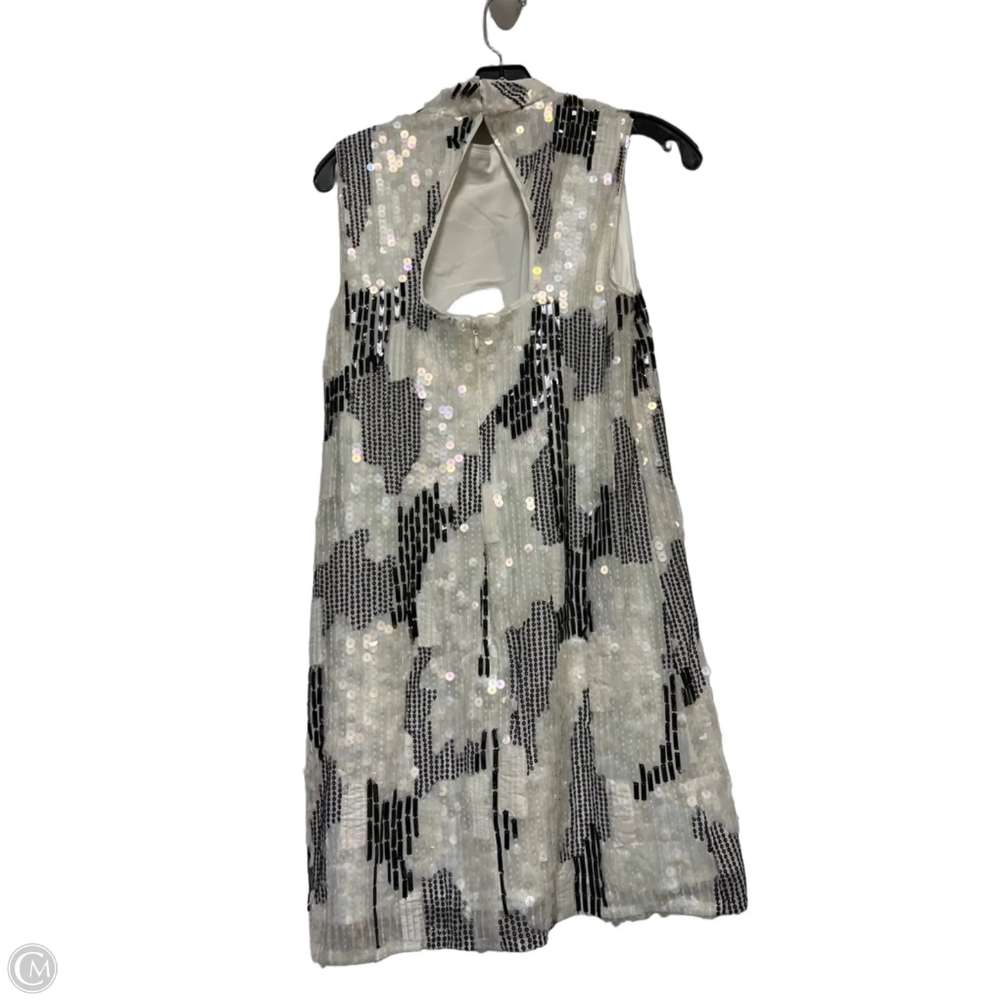 Dress Casual Short By French Connection In Black & White, Size: Xxs