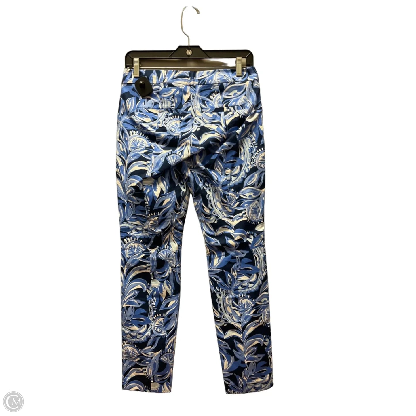 Pants Designer By Lilly Pulitzer In Blue, Size: 4