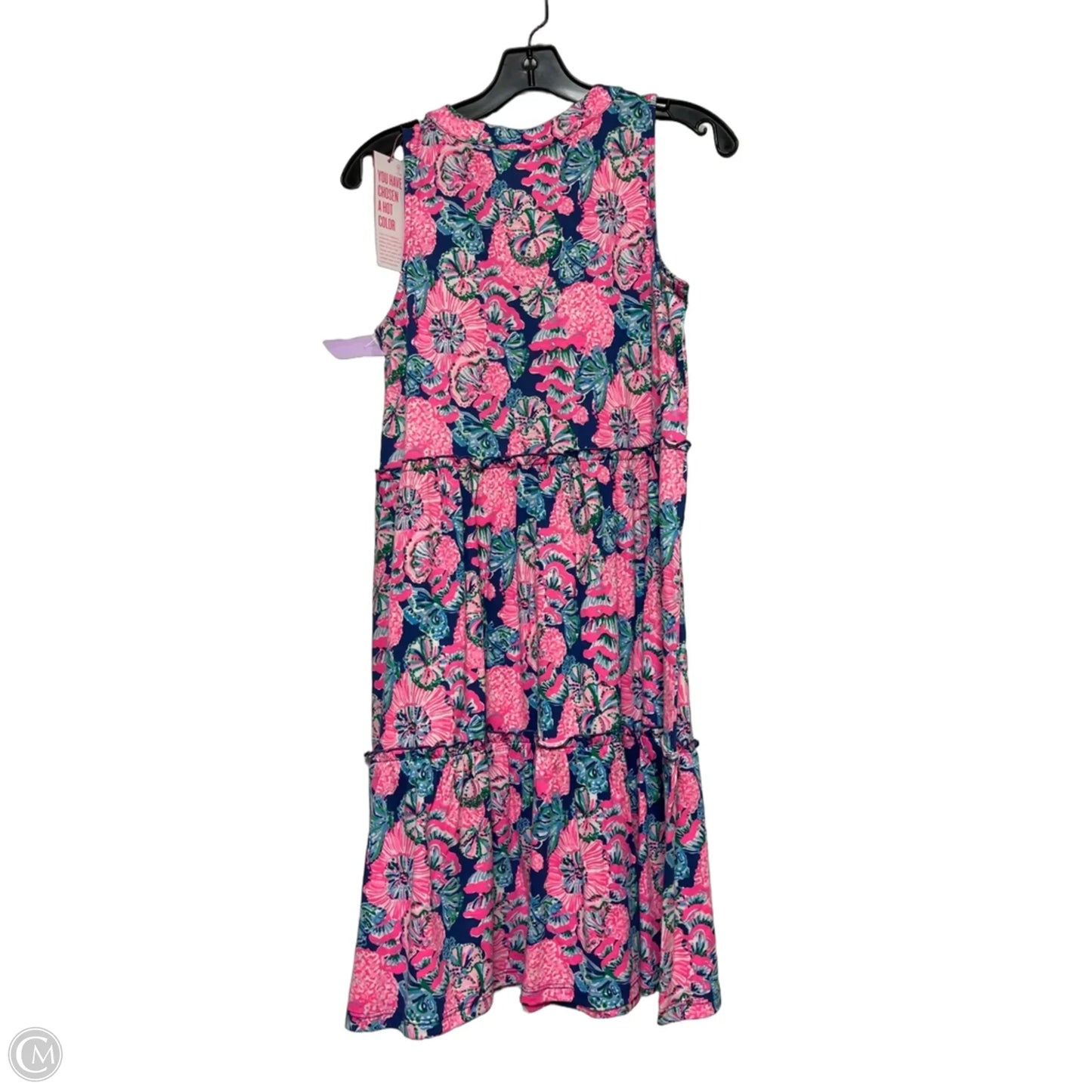 Dress Designer By Lilly Pulitzer In Blue & Pink, Size: Xs