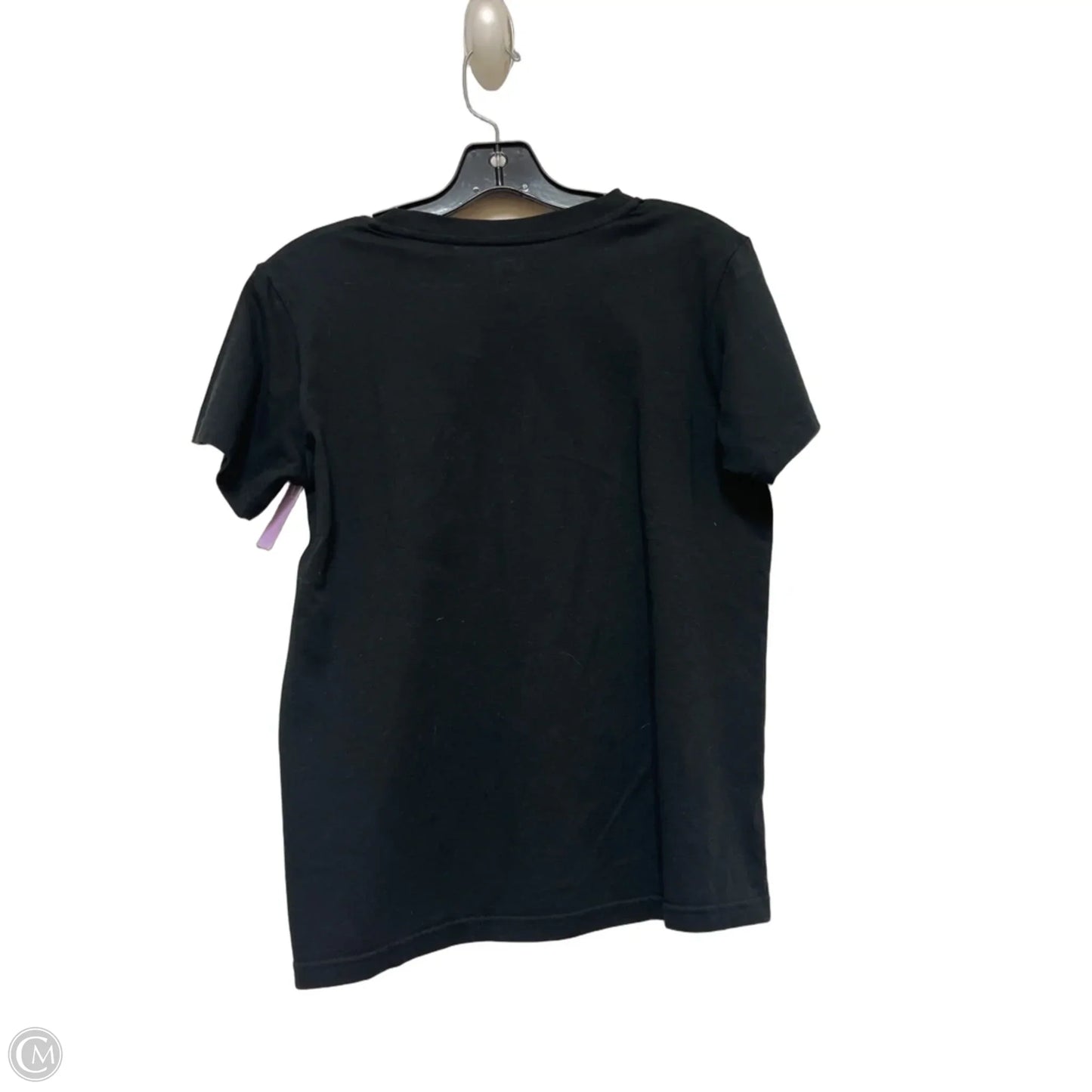 Top Short Sleeve Basic By Uniqlo In Black, Size: S