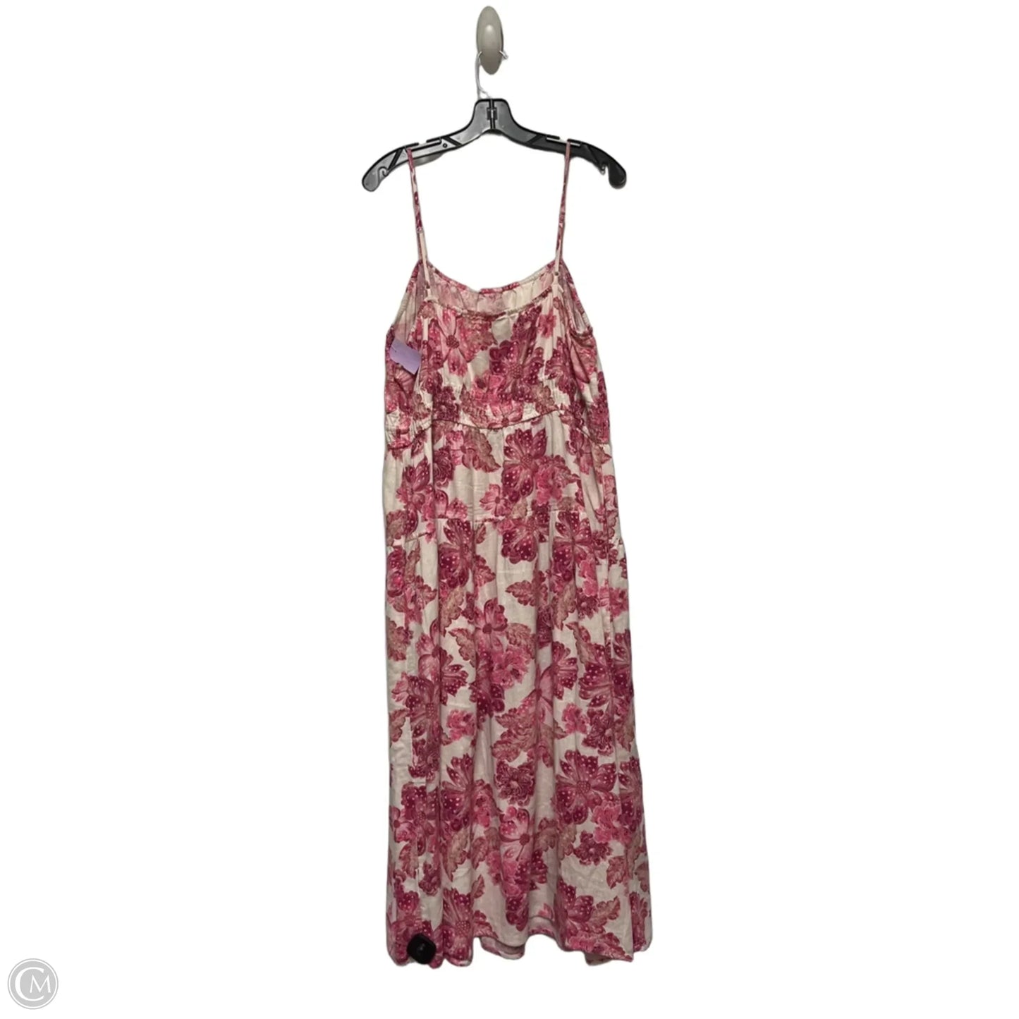 Dress Casual Midi By Old Navy In Floral Print, Size: Xl