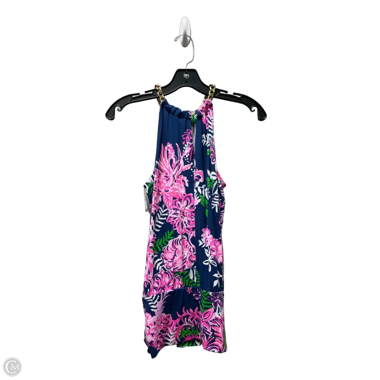 Top Sleeveless Designer By Lilly Pulitzer In Floral Print, Size: Xxs