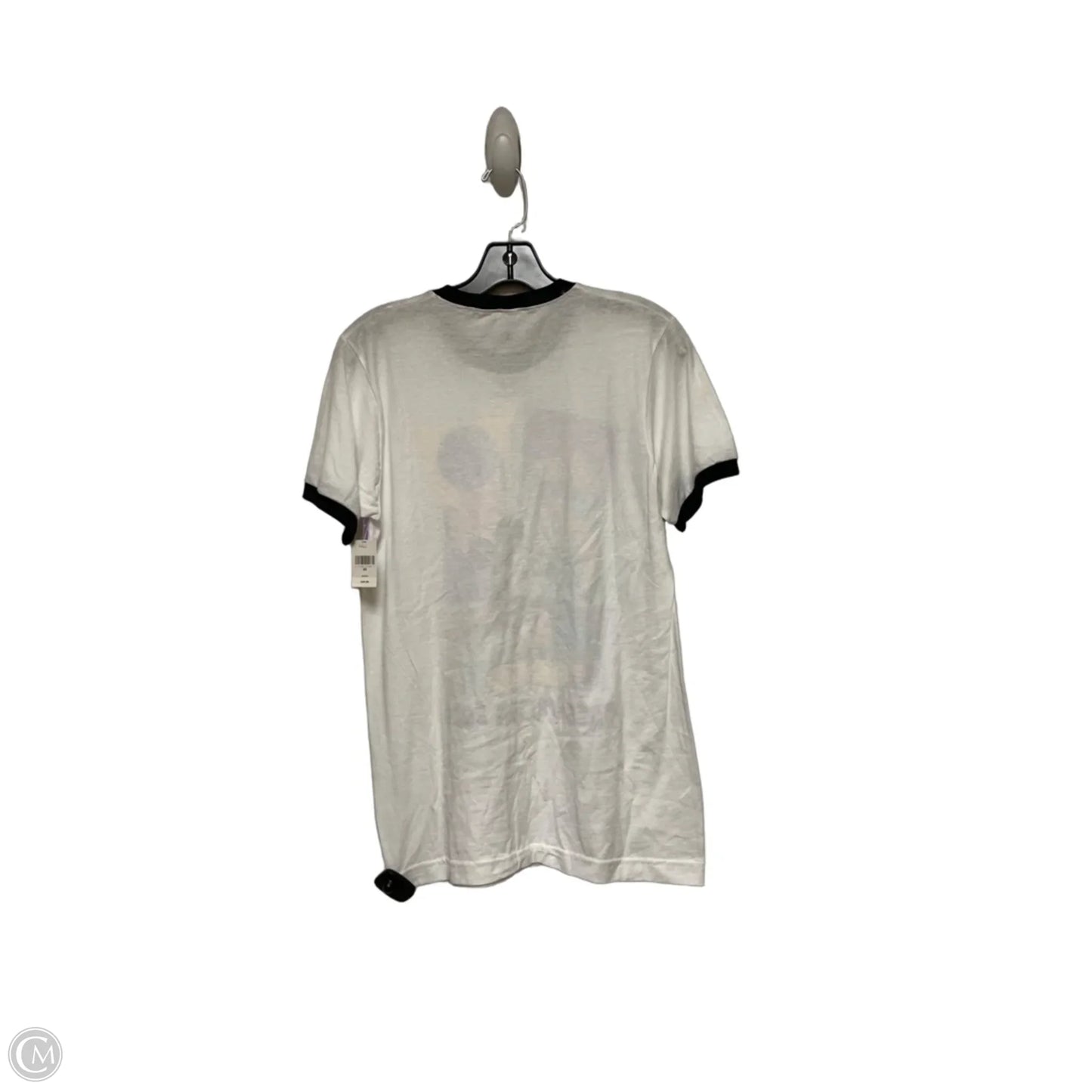 Top Short Sleeve Basic By Disney Store In White, Size: Xs