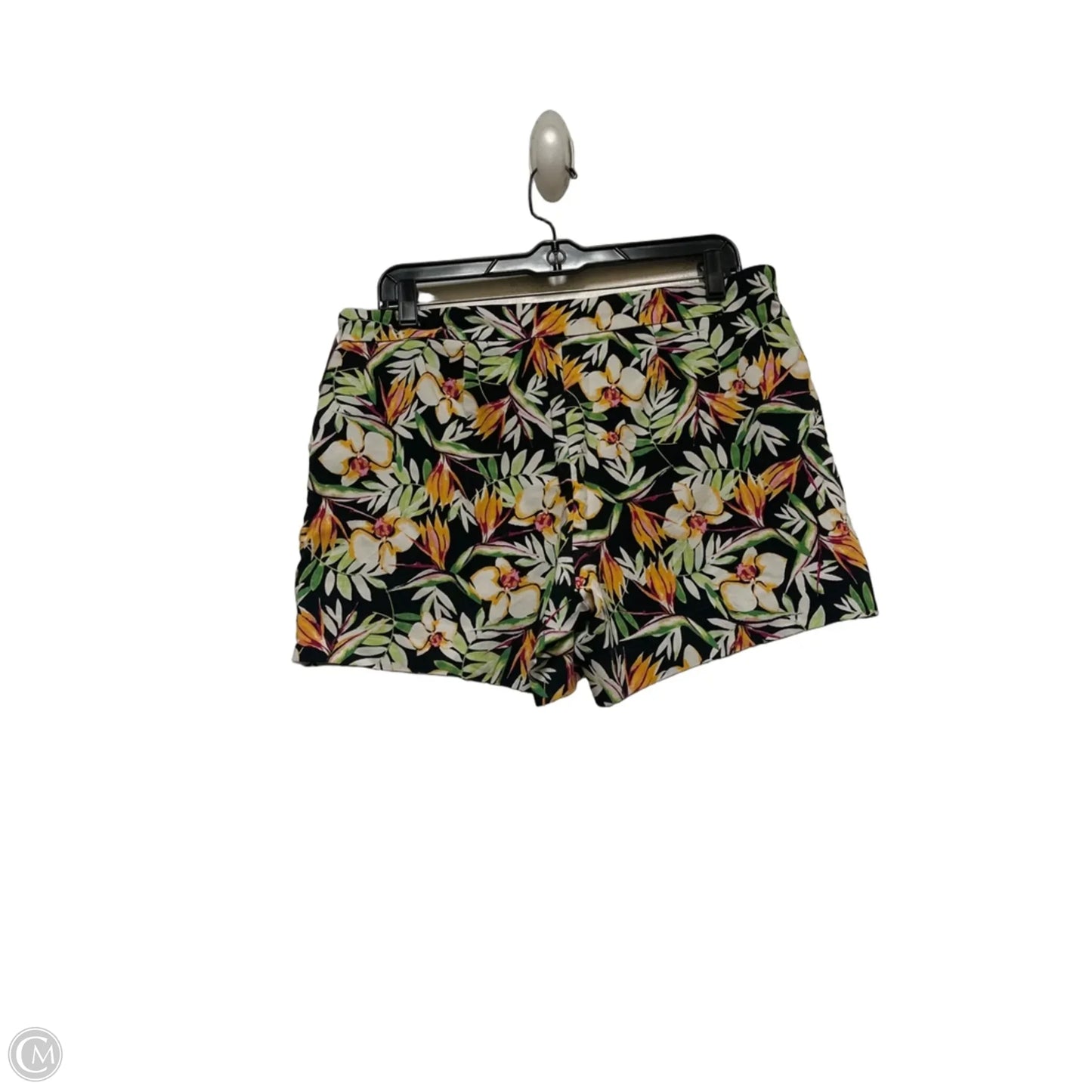 Shorts By White House Black Market In Tropical Print, Size: 10