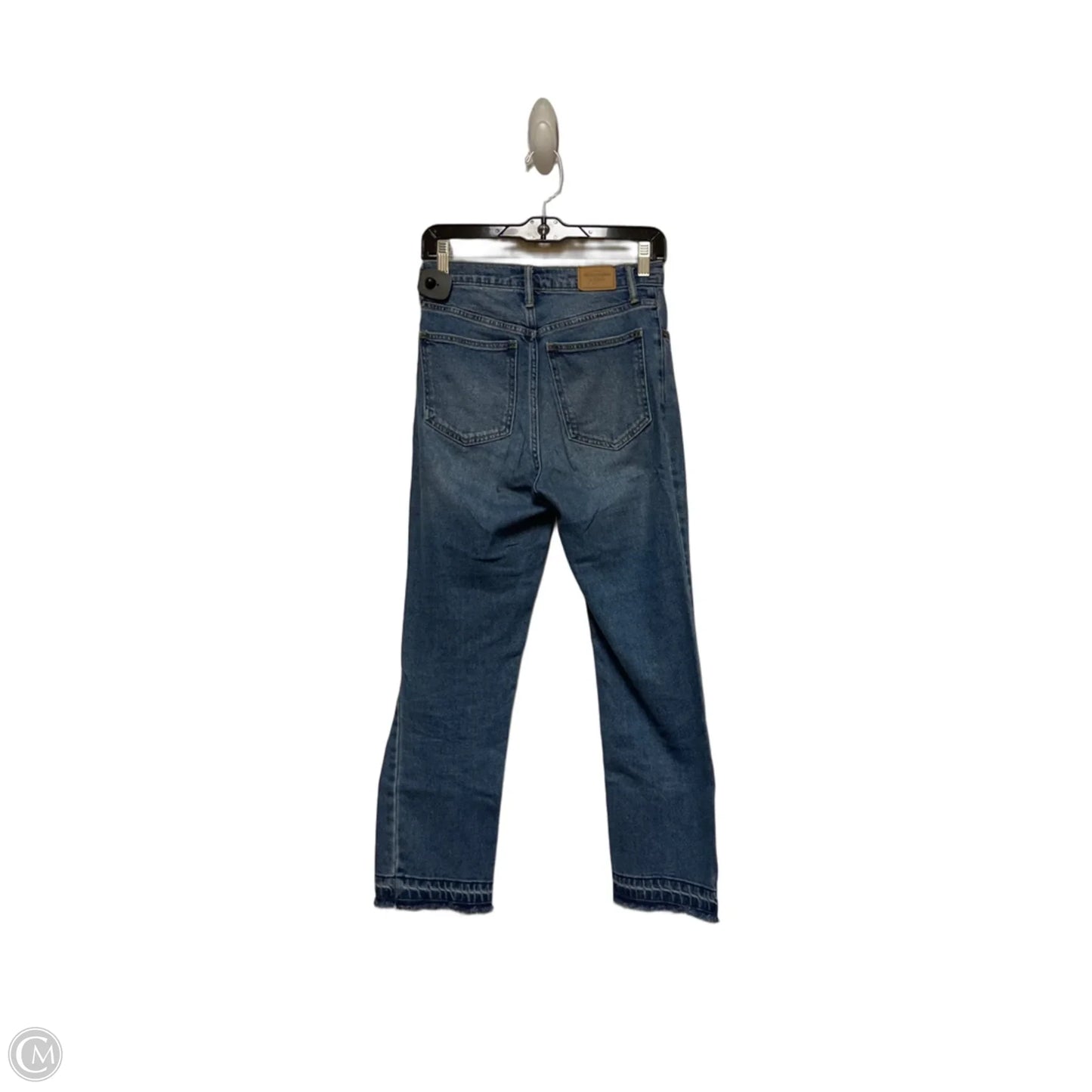 Jeans Straight By Abercrombie And Fitch In Blue Denim, Size: 2