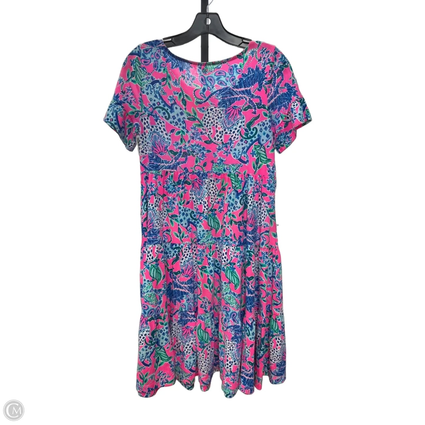 Dress Designer By Lilly Pulitzer In Blue & Pink, Size: Xs