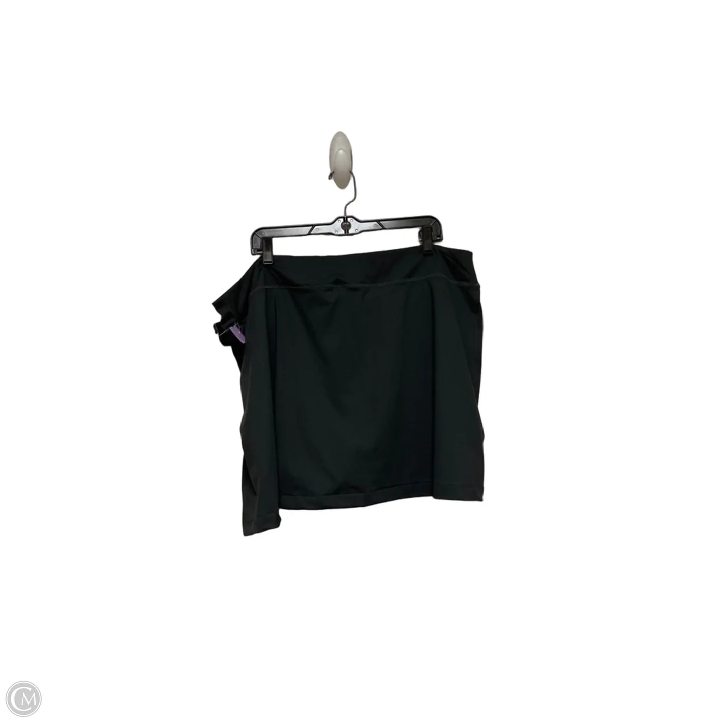 Athletic Skort By Disney Store In Black, Size: 1x