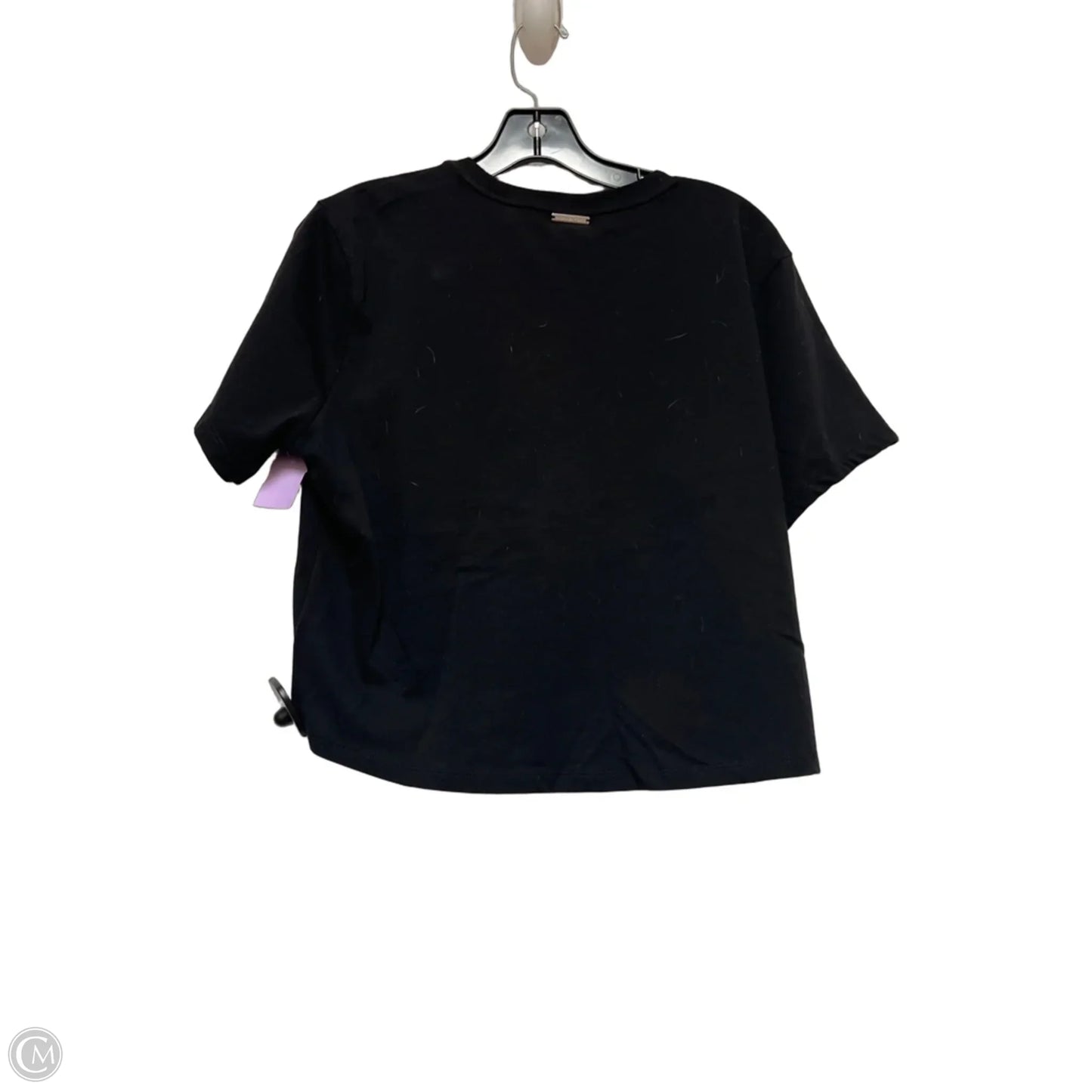 Top Short Sleeve Basic By Michael By Michael Kors In Black, Size: Xl
