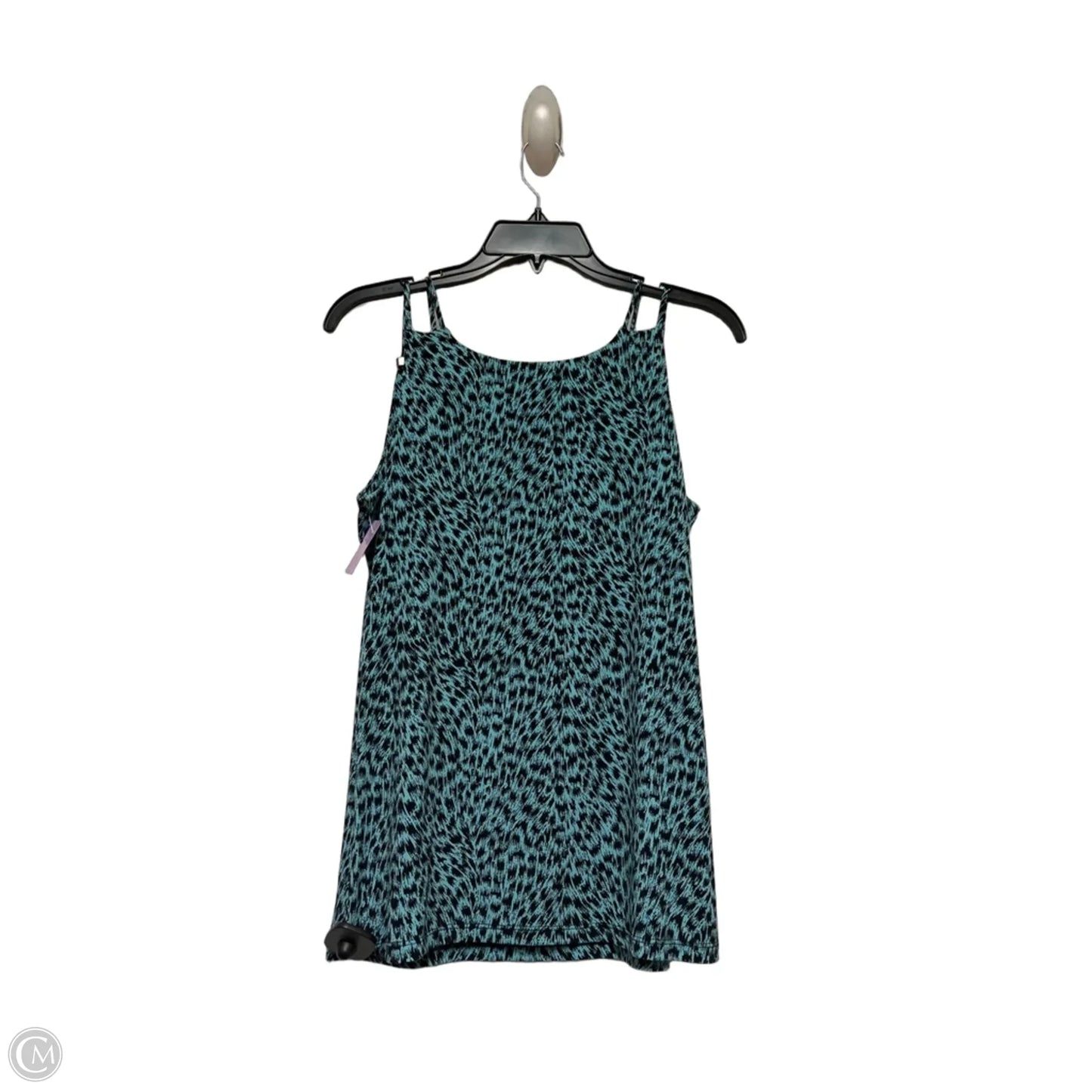 Top Sleeveless By Michael By Michael Kors In Black & Blue, Size: M