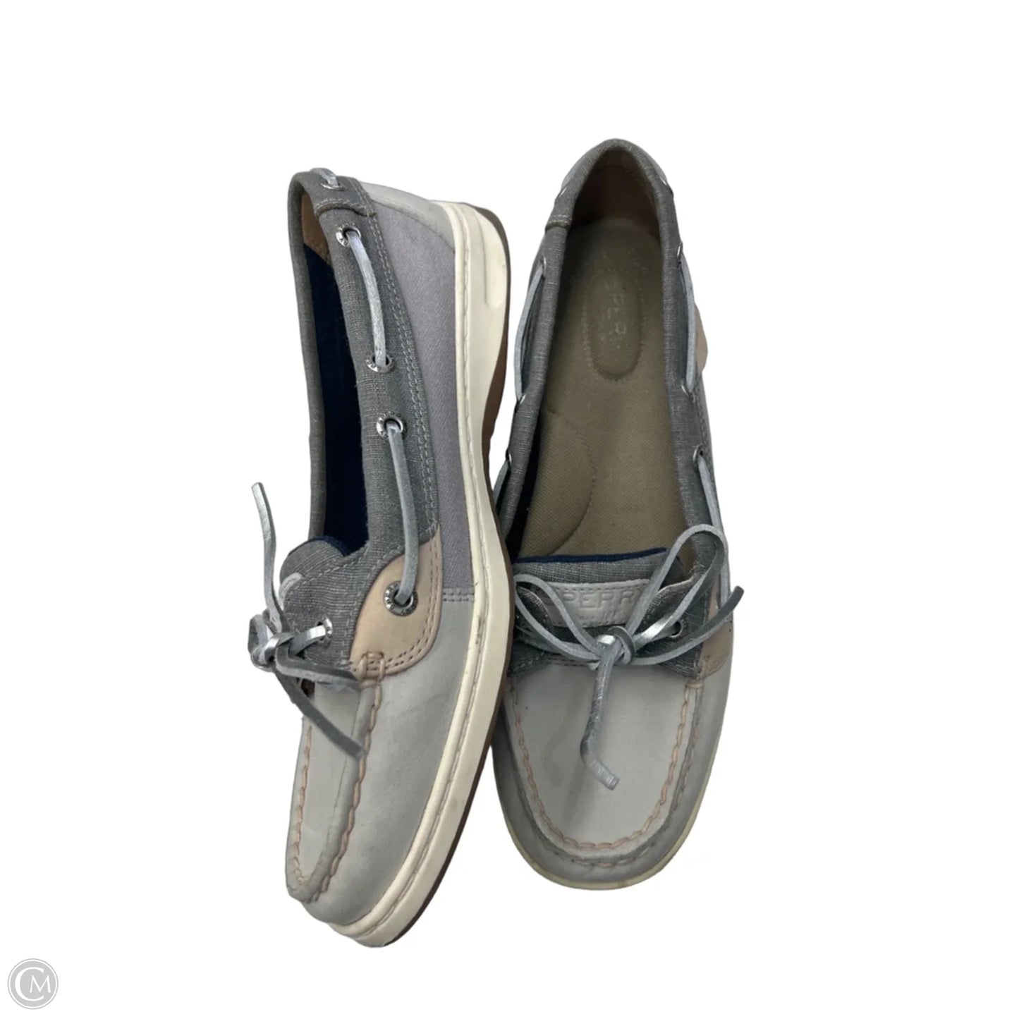 Shoes Flats By Sperry In Grey, Size: 8