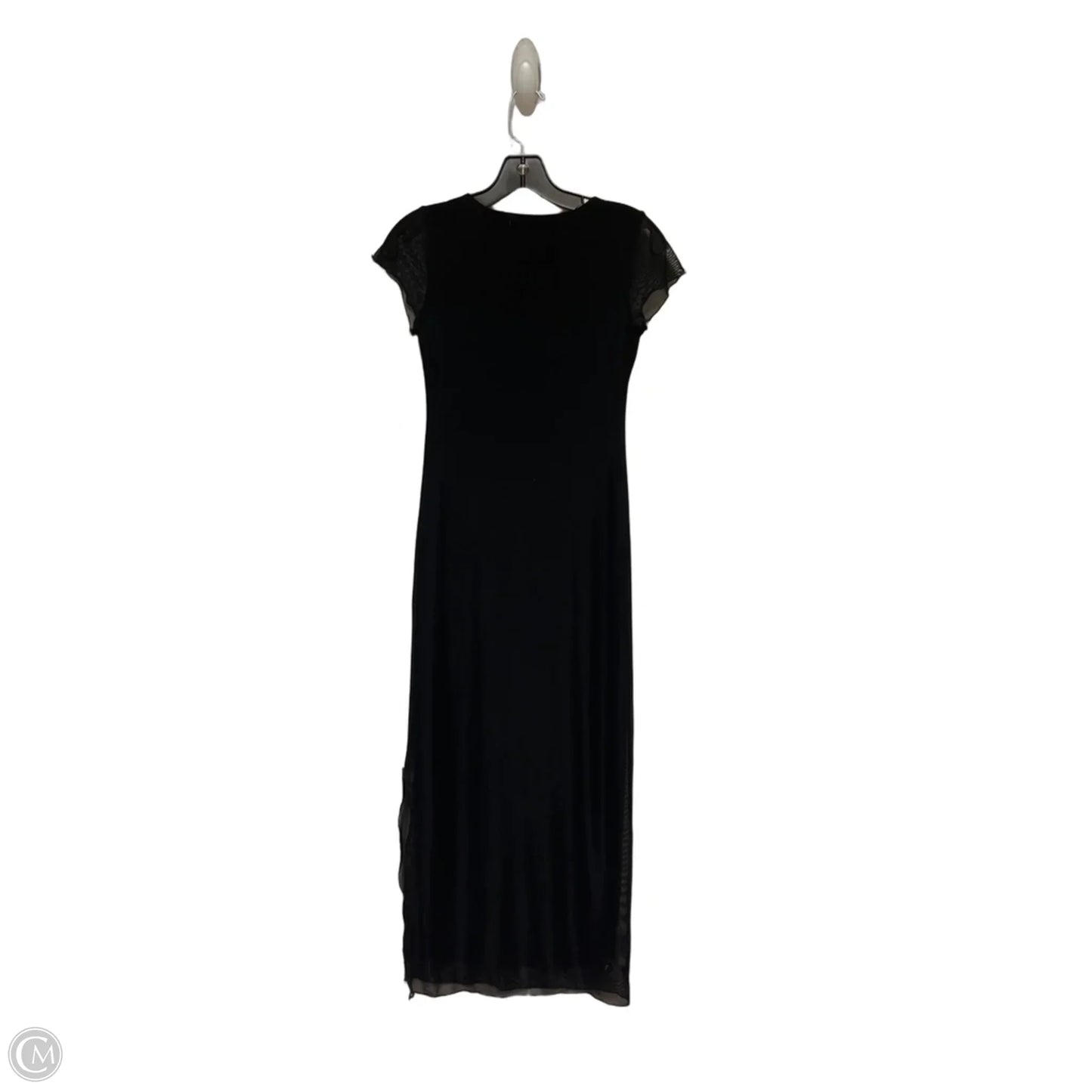 Dress Casual Midi By Bebe In Black, Size: Xs