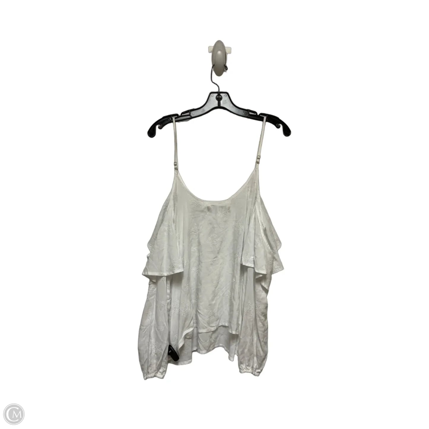 Top Long Sleeve By Abercrombie And Fitch In White, Size: L