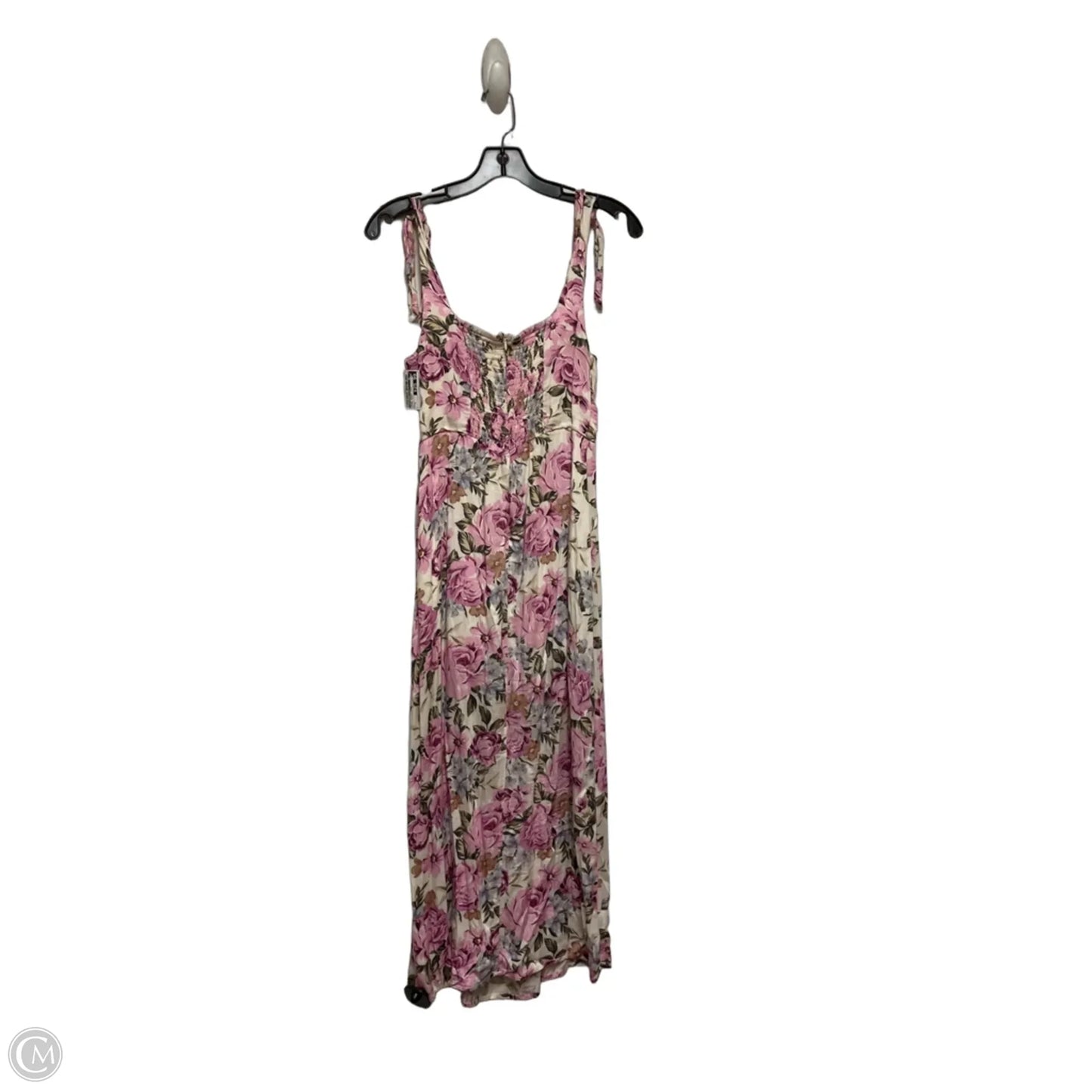 Dress Casual Midi By Saltwater Luxe In Floral Print, Size: S