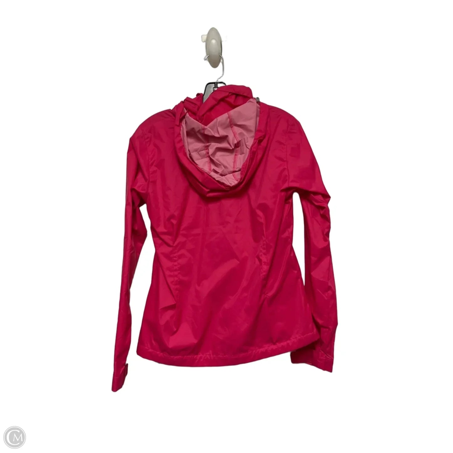 Jacket Windbreaker By Columbia In Pink, Size: S