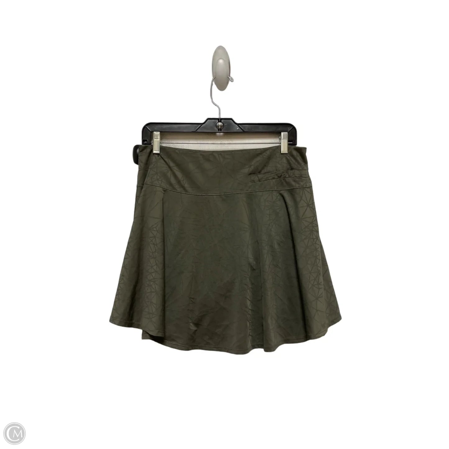 Athletic Skort By Nike Apparel In Green, Size: M