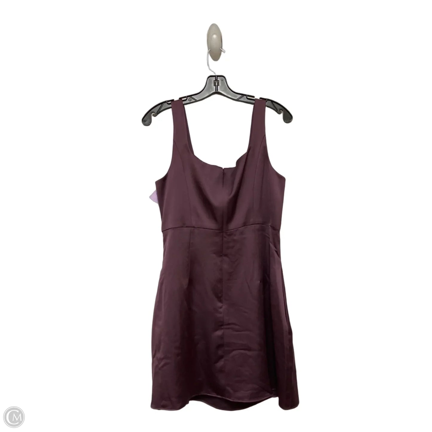 Dress Casual Short By Dress The Population In Purple, Size: L
