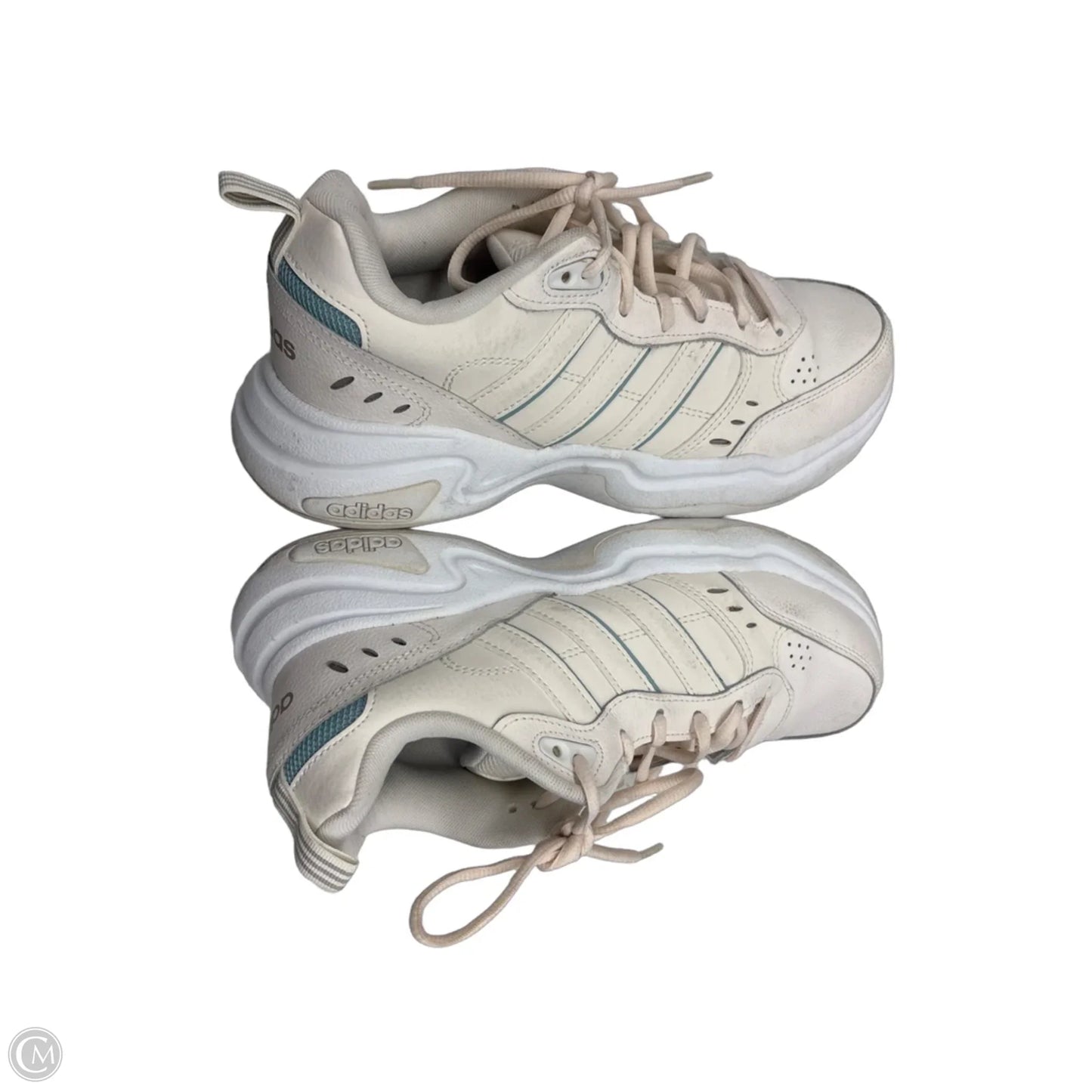 Shoes Athletic By Adidas In Cream, Size: 10