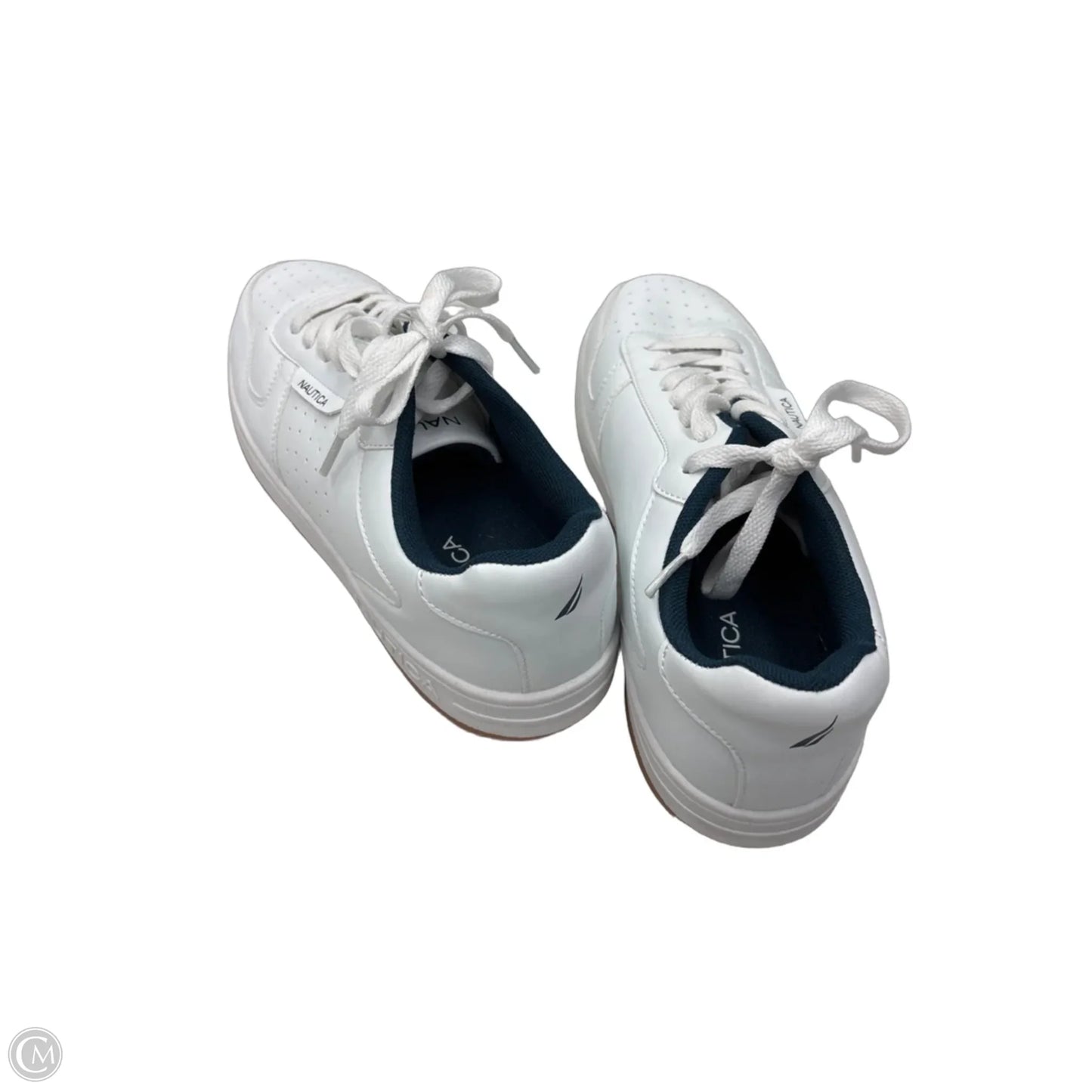 Shoes Sneakers By Nautica In White, Size: 8.5