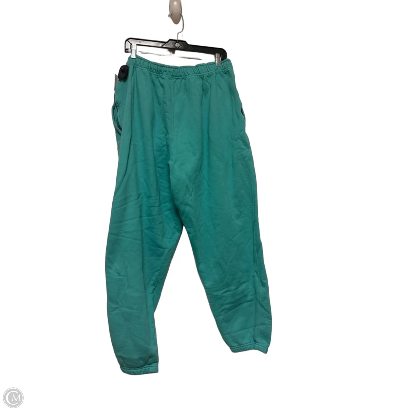 Athletic Pants By Nike Apparel In Aqua, Size: Xl