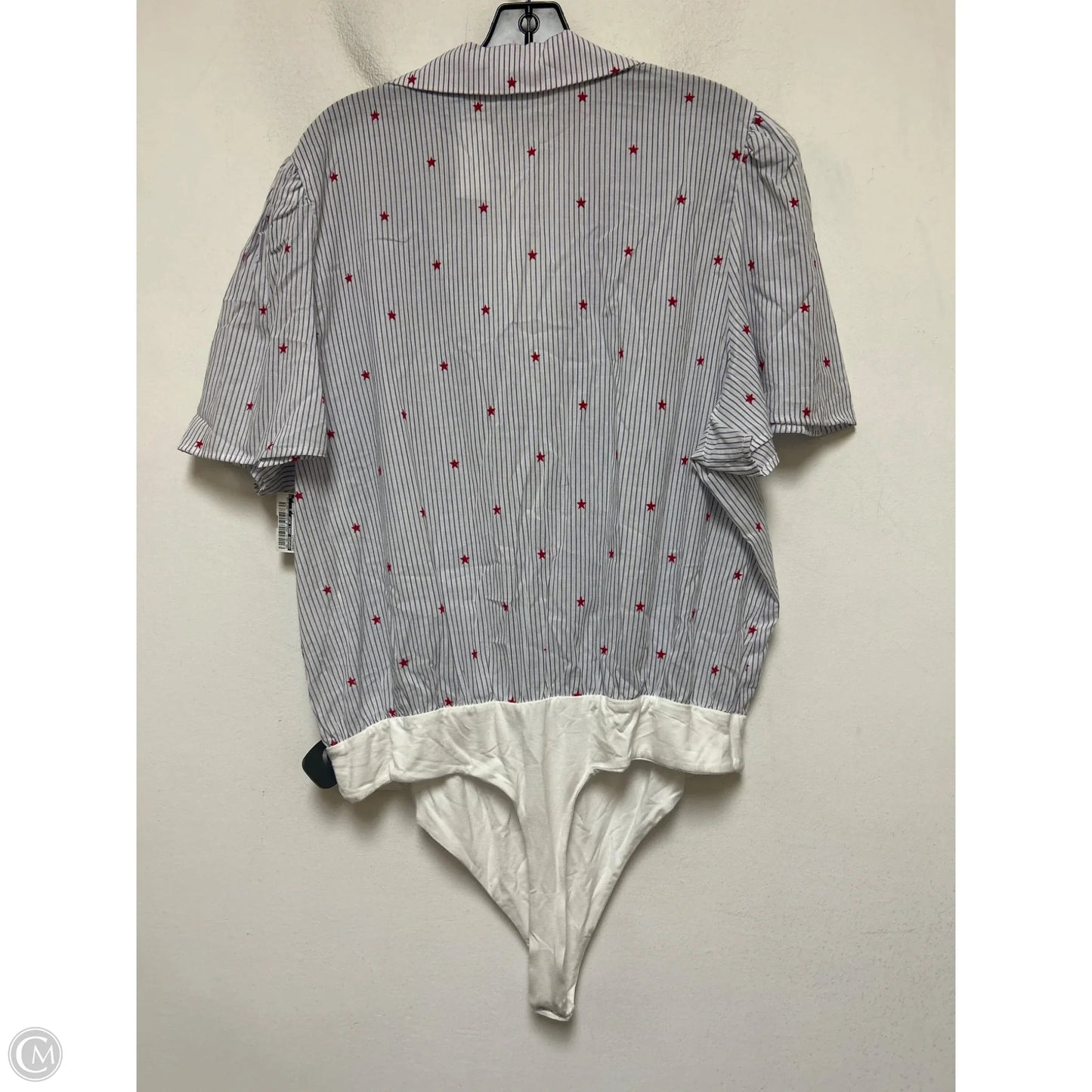 Bodysuit By Draper James Rsvp In Striped Pattern, Size: Xxl