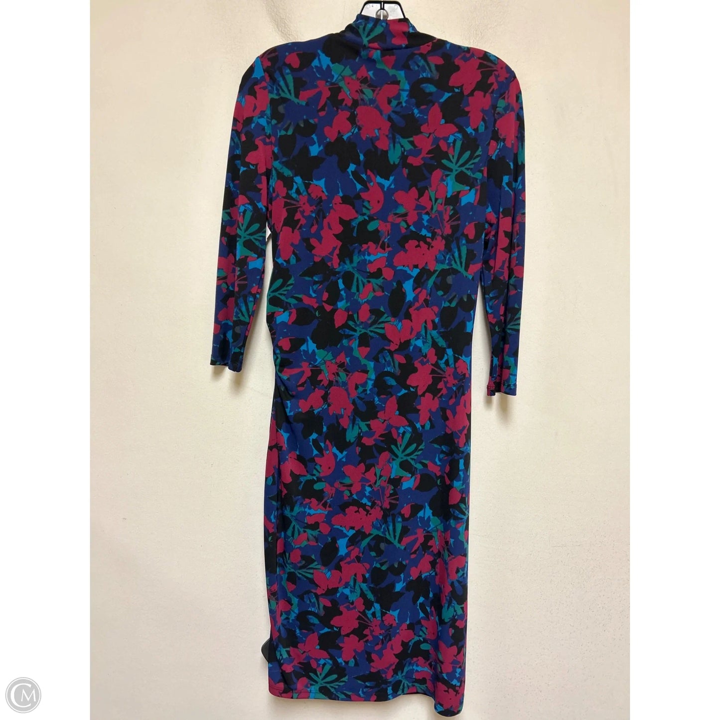 Dress Casual Midi By Talbots In Floral Print, Size: Mp