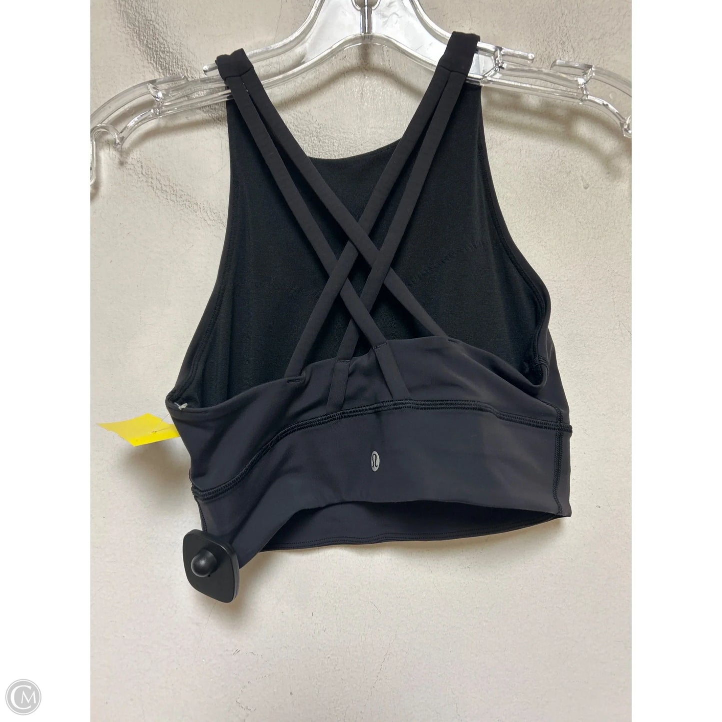 Athletic Bra By Lululemon In Black, Size: S