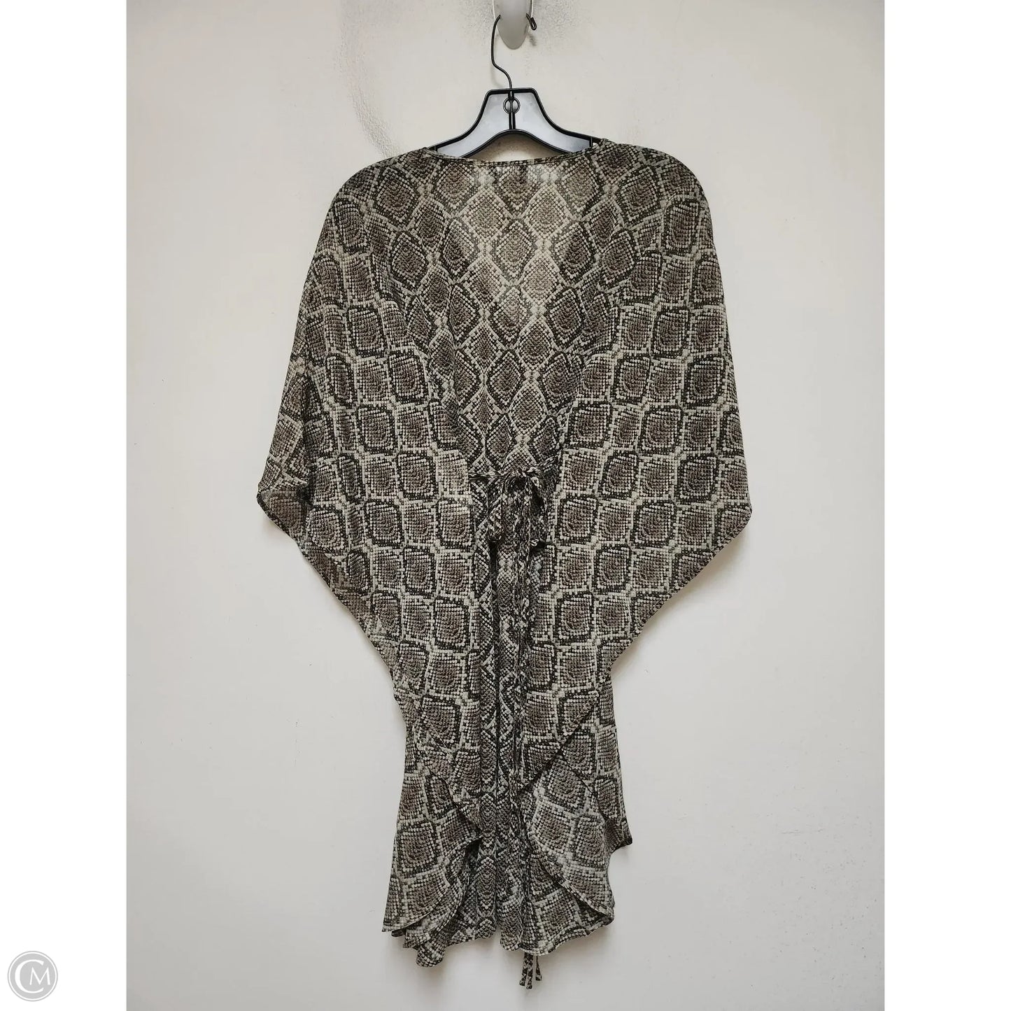 Swimwear Cover-up By Tommy Bahama In Snakeskin Print, Size: L