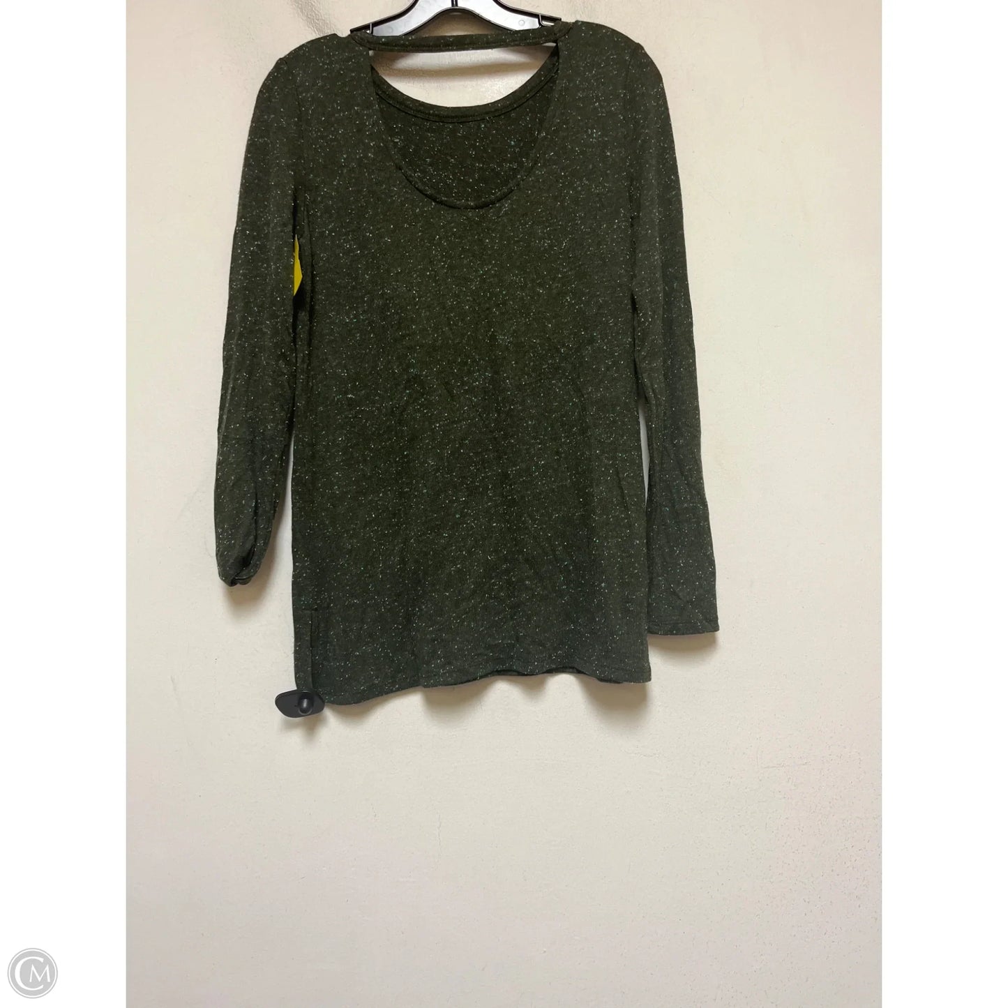 Top Long Sleeve By Loft In Green, Size: Xs
