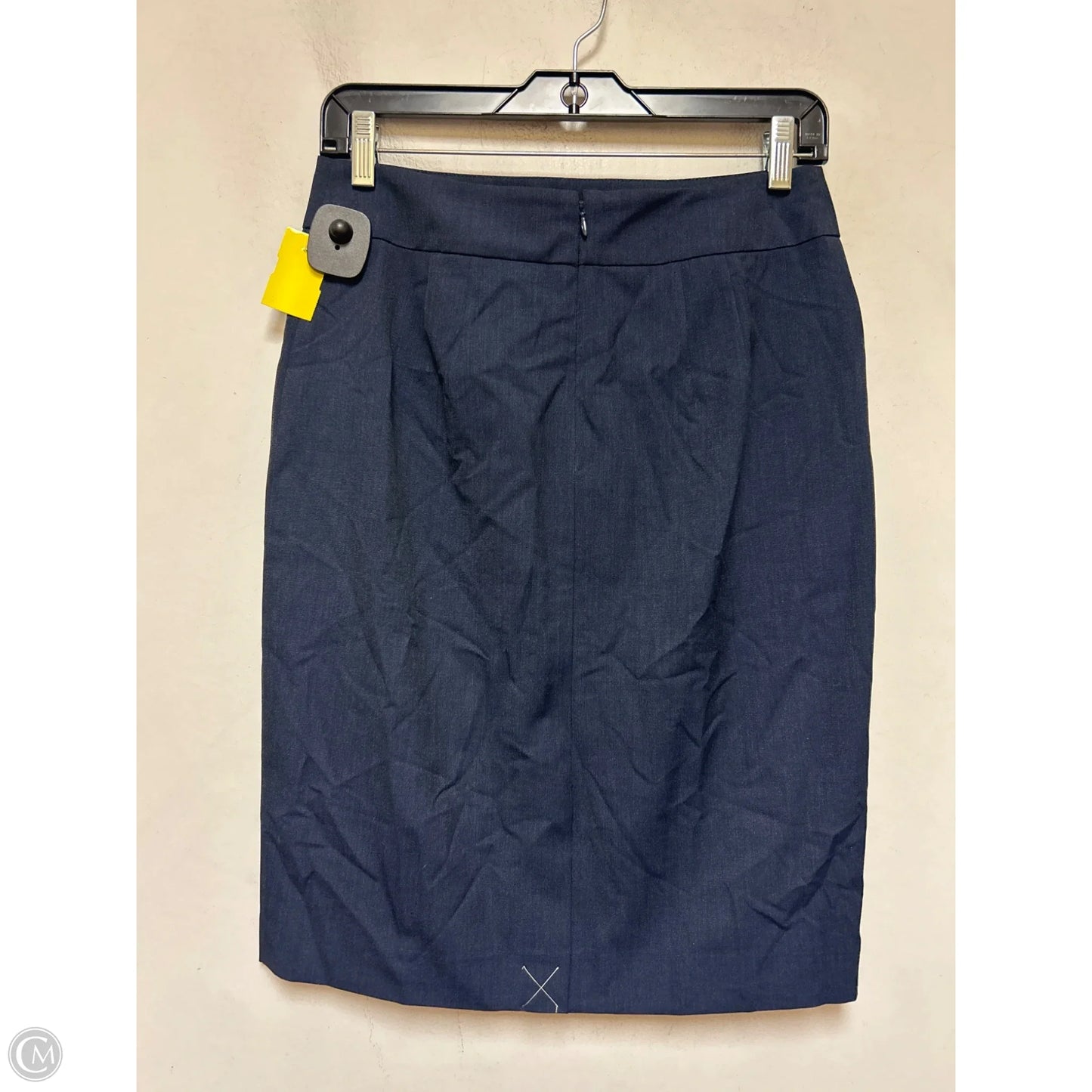 Skirt Midi By Ann Taylor In Navy, Size: 0