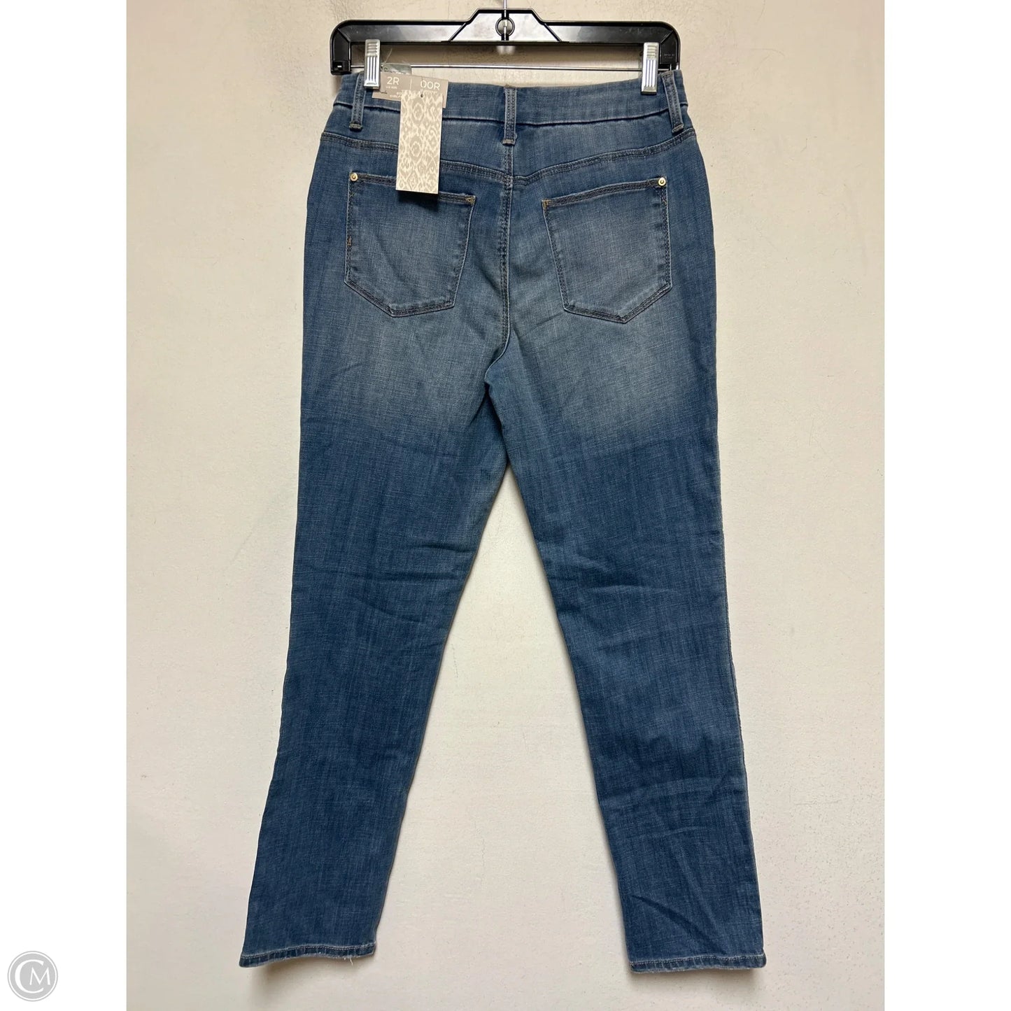Jeans Skinny By Chicos In Blue Denim, Size: 2
