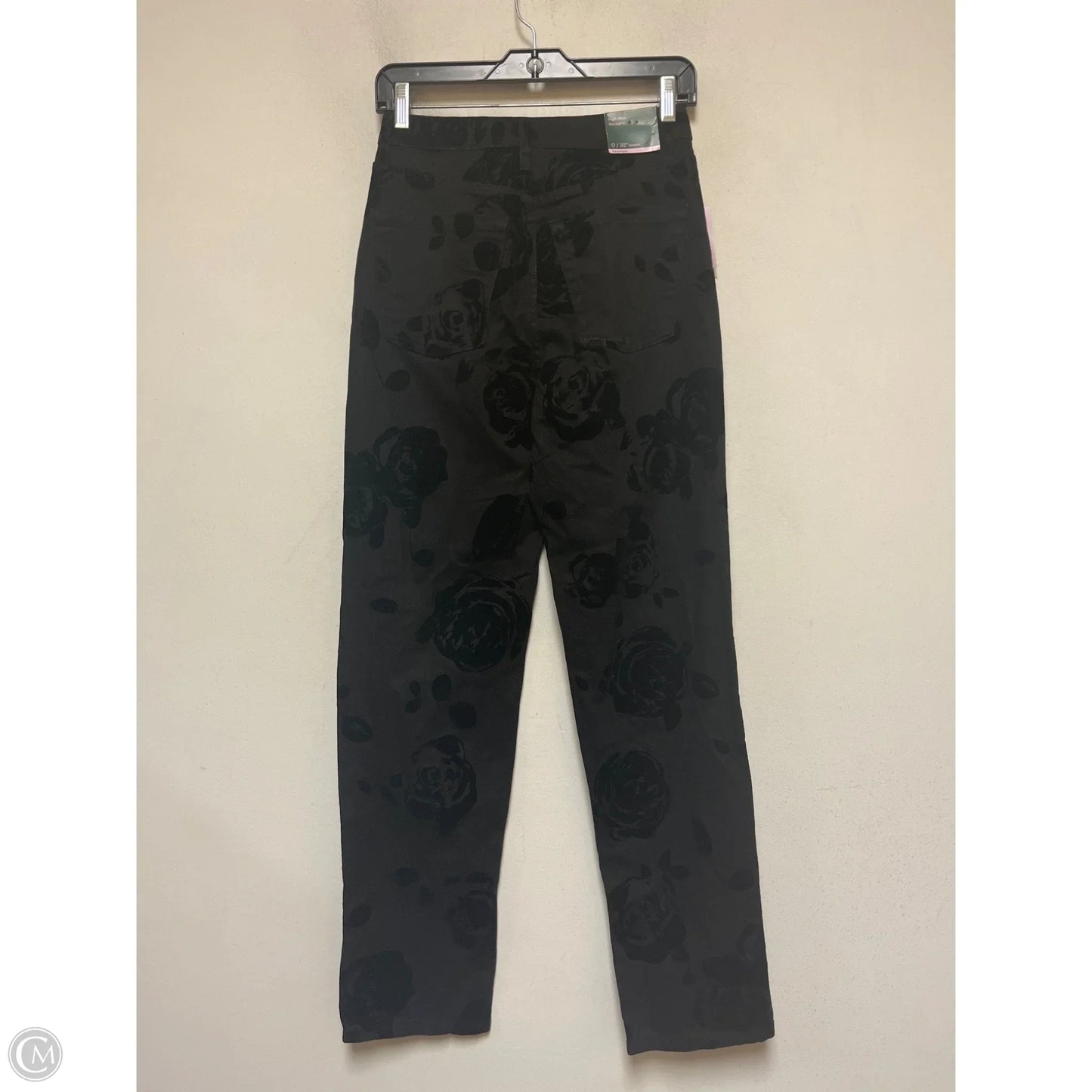 Jeans Straight By Wild Fable In Floral Print, Size: 0