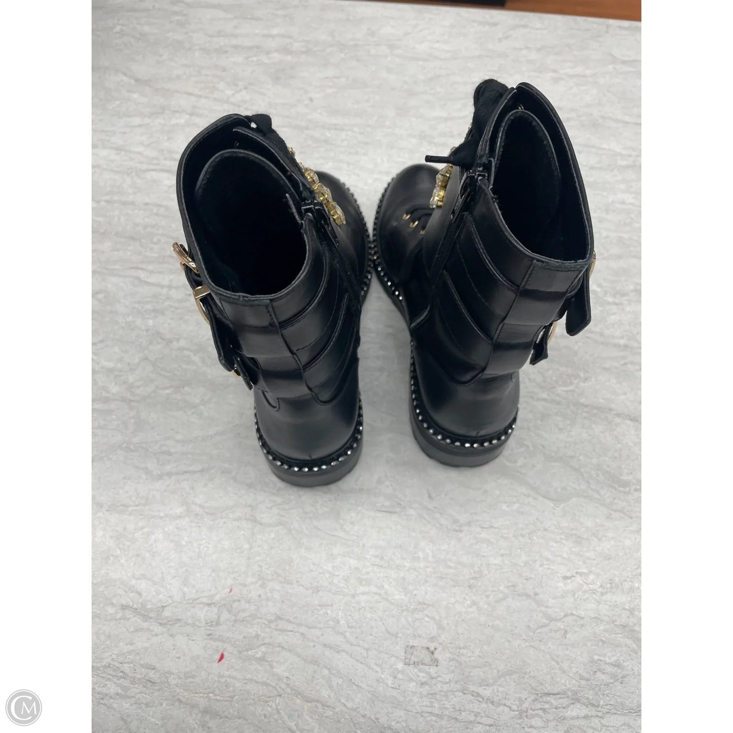 Boots Designer By Kurt Geiger In Black, Size: 6