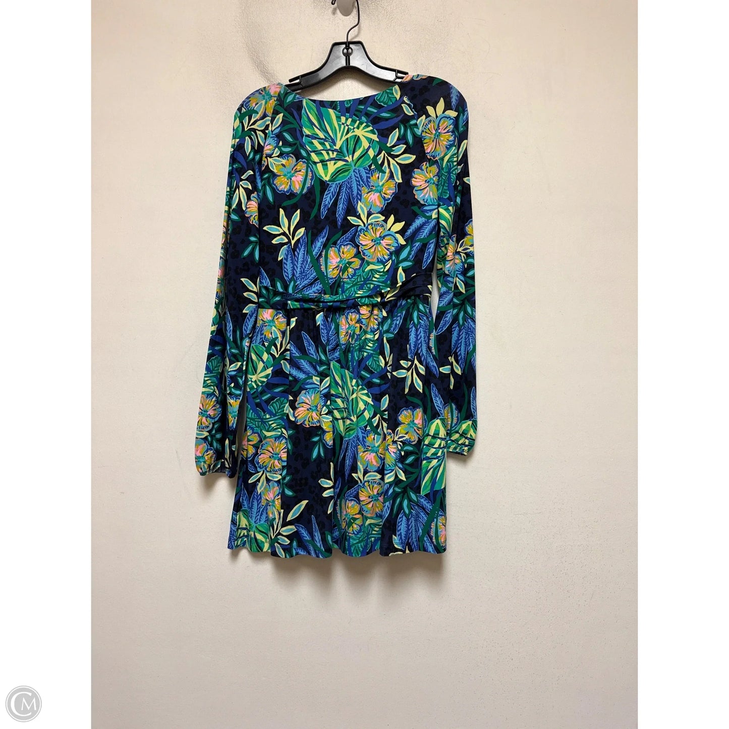 Dress Designer By Lilly Pulitzer In Blue & Green, Size: M