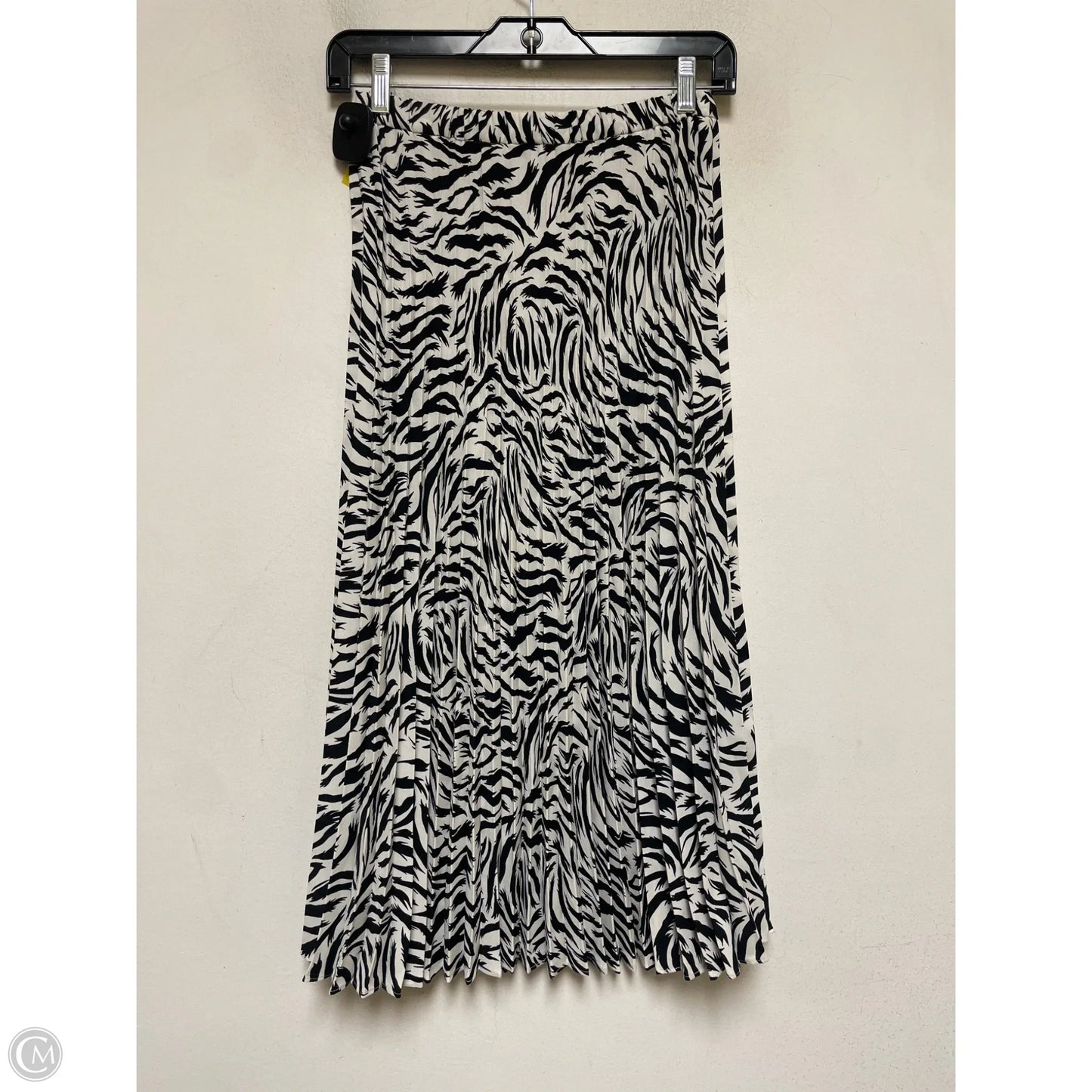 Skirt Maxi By Halogen In Zebra Print, Size: Xsp
