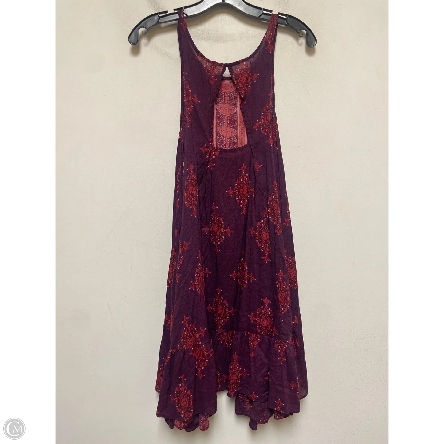 Dress Casual Short By Free People In Purple & Red, Size: Xs