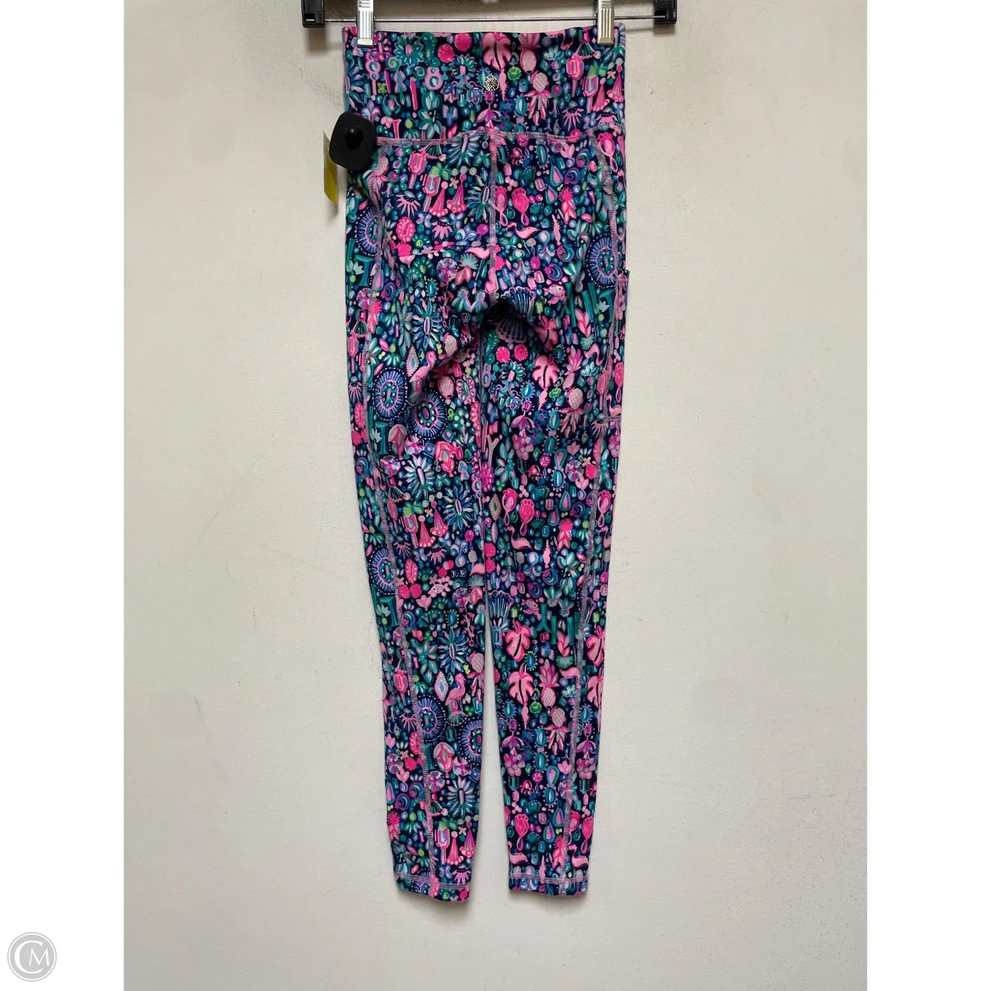 Pants Designer By Lilly Pulitzer In Blue & Pink, Size: Xxs